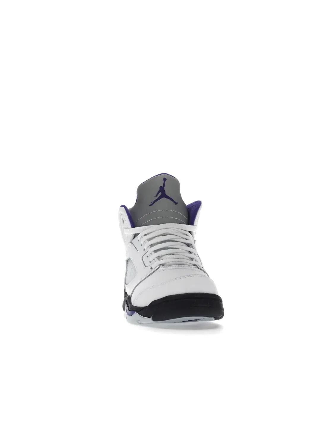 Детские кроссовки с высоким верхом Jordan 5 Retro — изображение 2 из 4, белый/темный-черный