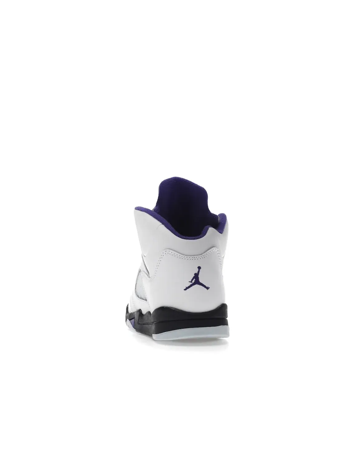 Детские кроссовки с высоким верхом Jordan 5 Retro — изображение 4 из 4, белый/темный-черный