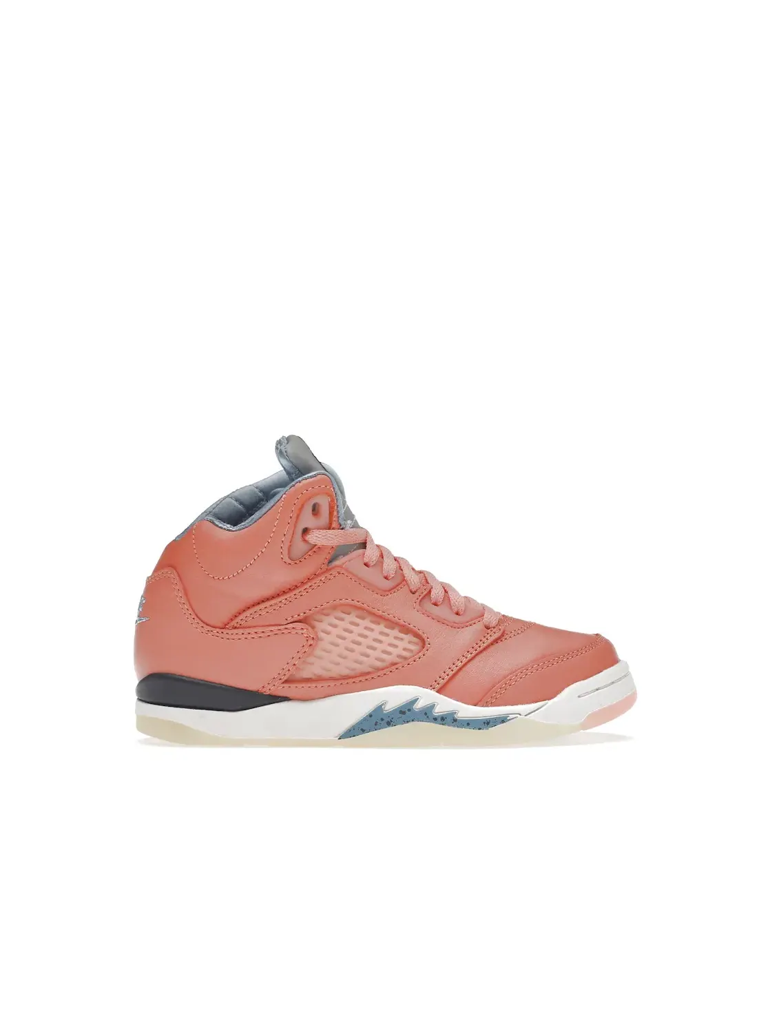 Детские кроссовки с вдохновляющим дизайном Jordan 5 Retro Jordan — изображение 1 из 4, синий