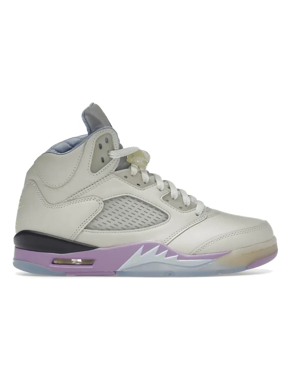 Мужские кроссовки с принтом Jordan 5 Retro Jordan — изображение 1 из 4, желтый фиолетовый