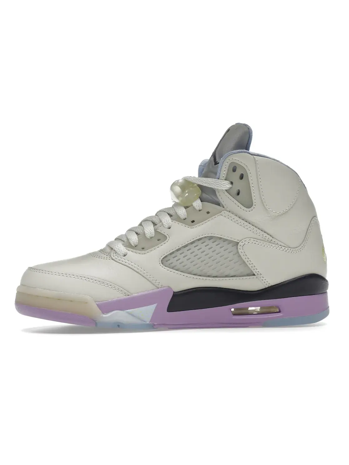 Мужские кроссовки с принтом Jordan 5 Retro Jordan — изображение 3 из 4, желтый фиолетовый