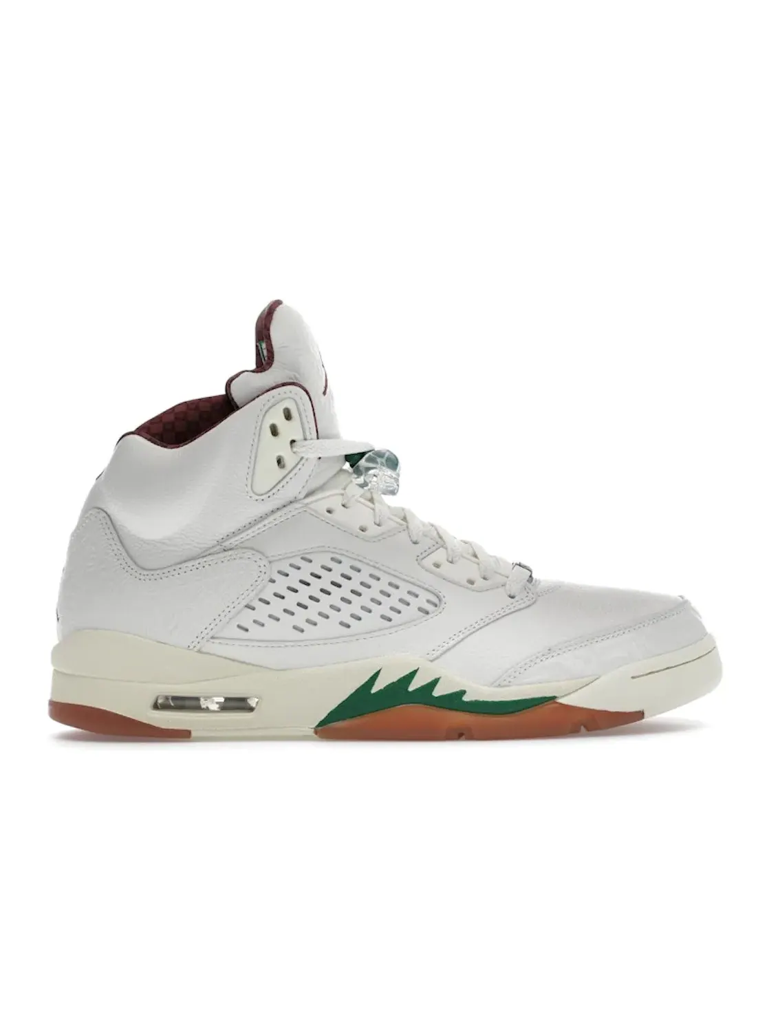 Мужские кроссовки для активного отдыха с принтом Jordan 5 Retro El Grito — изображение 1 из 4, зеленый-темный