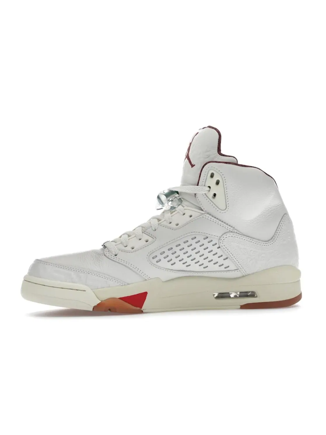 Мужские кроссовки для активного отдыха с принтом Jordan 5 Retro El Grito — изображение 3 из 4, зеленый-темный