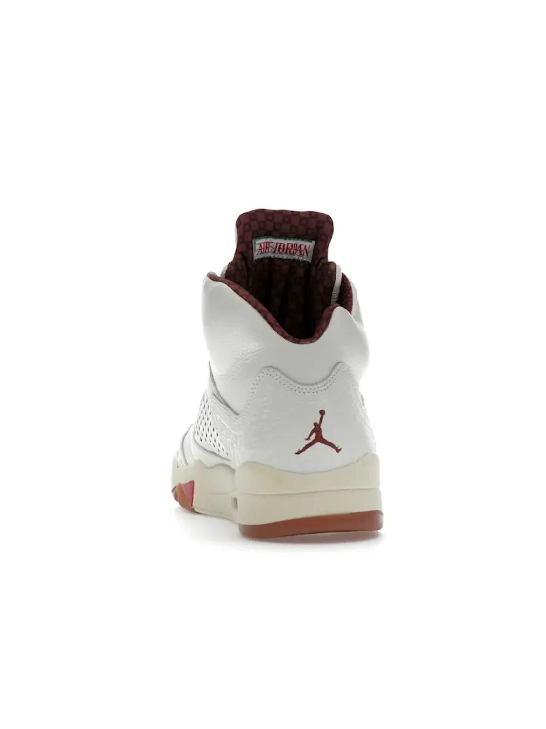 Мужские кроссовки для активного отдыха с принтом Jordan 5 Retro El Grito — изображение 4 из 4, зеленый-темный