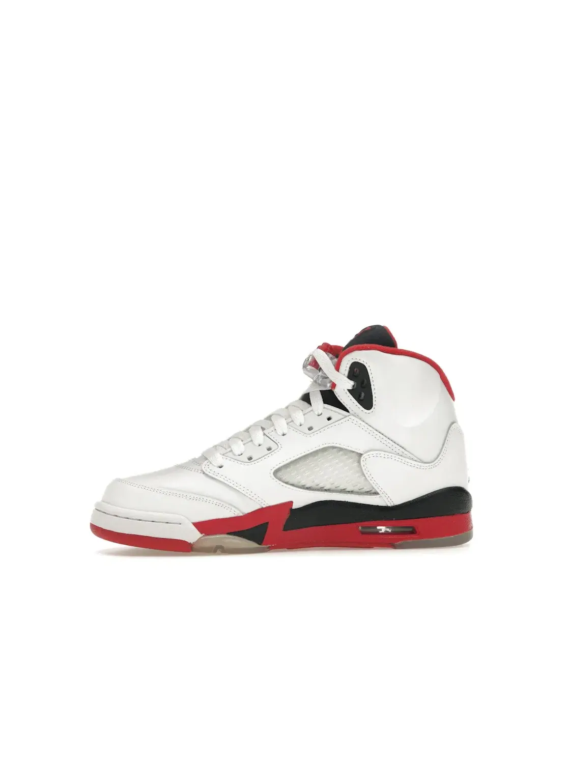 Детские кроссовки Lifestyle с принтом Jordan 5 Retro Jordan — изображение 3 из 4, белый/красный-черный