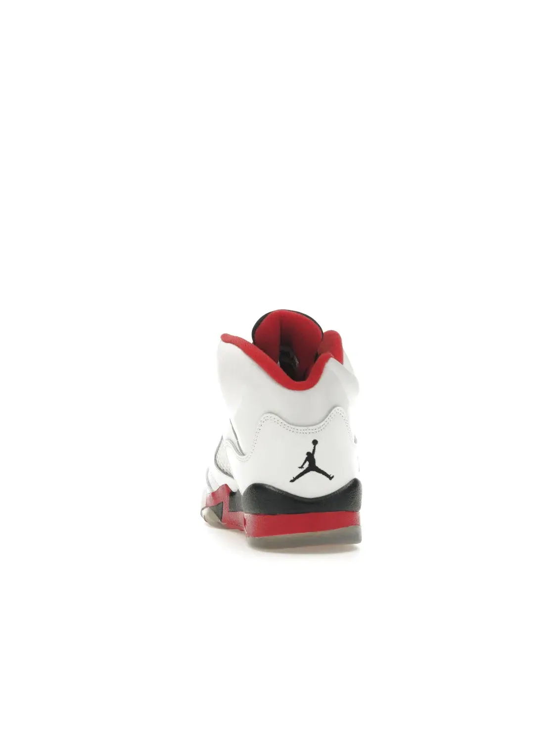 Детские кроссовки Lifestyle с принтом Jordan 5 Retro Jordan — изображение 4 из 4, белый/красный-черный