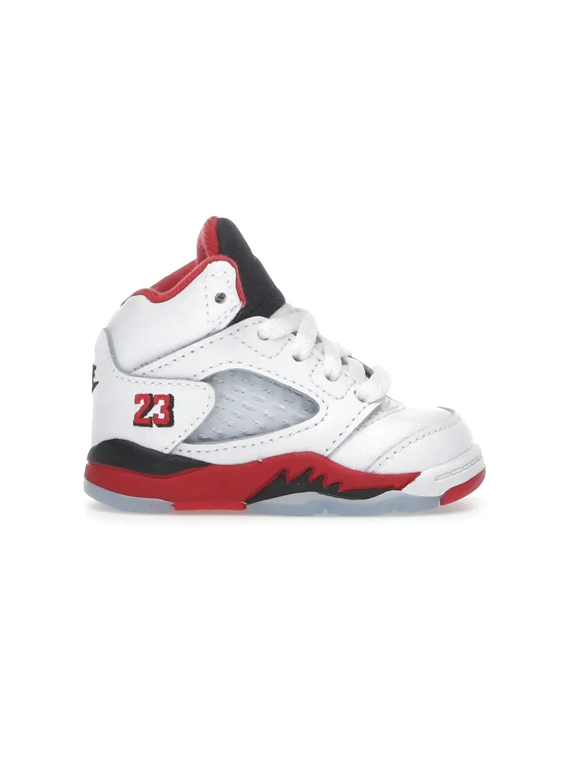 Детские кроссовки Lifestyle с принтом Jordan 5 Retro — изображение 1 из 4, белый/красный/черный
