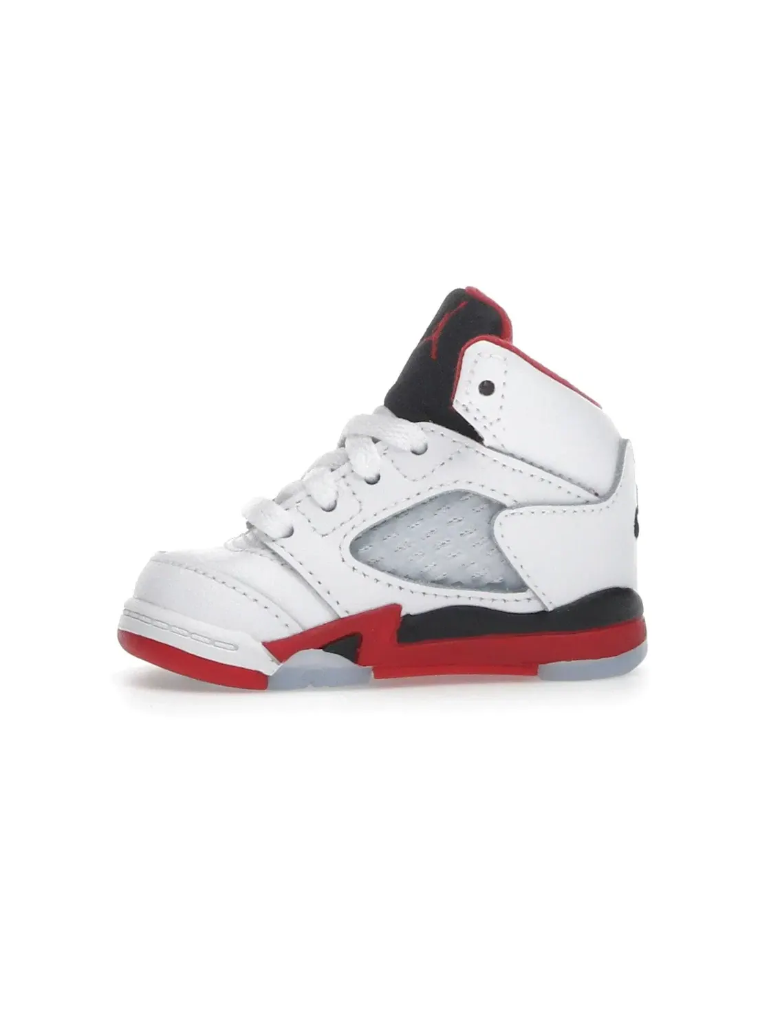 Детские кроссовки Lifestyle с принтом Jordan 5 Retro — изображение 3 из 4, белый/красный/черный