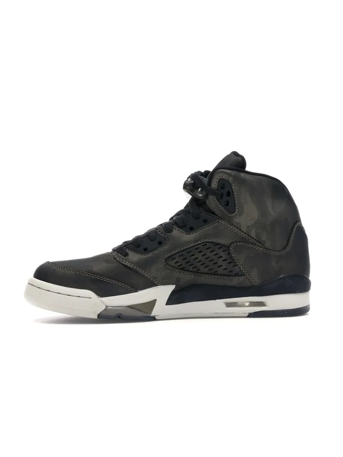 Детские кроссовки для мальчиков и девочек с камуфляжным принтом Jordan 5 Retro — изображение 3 из 4