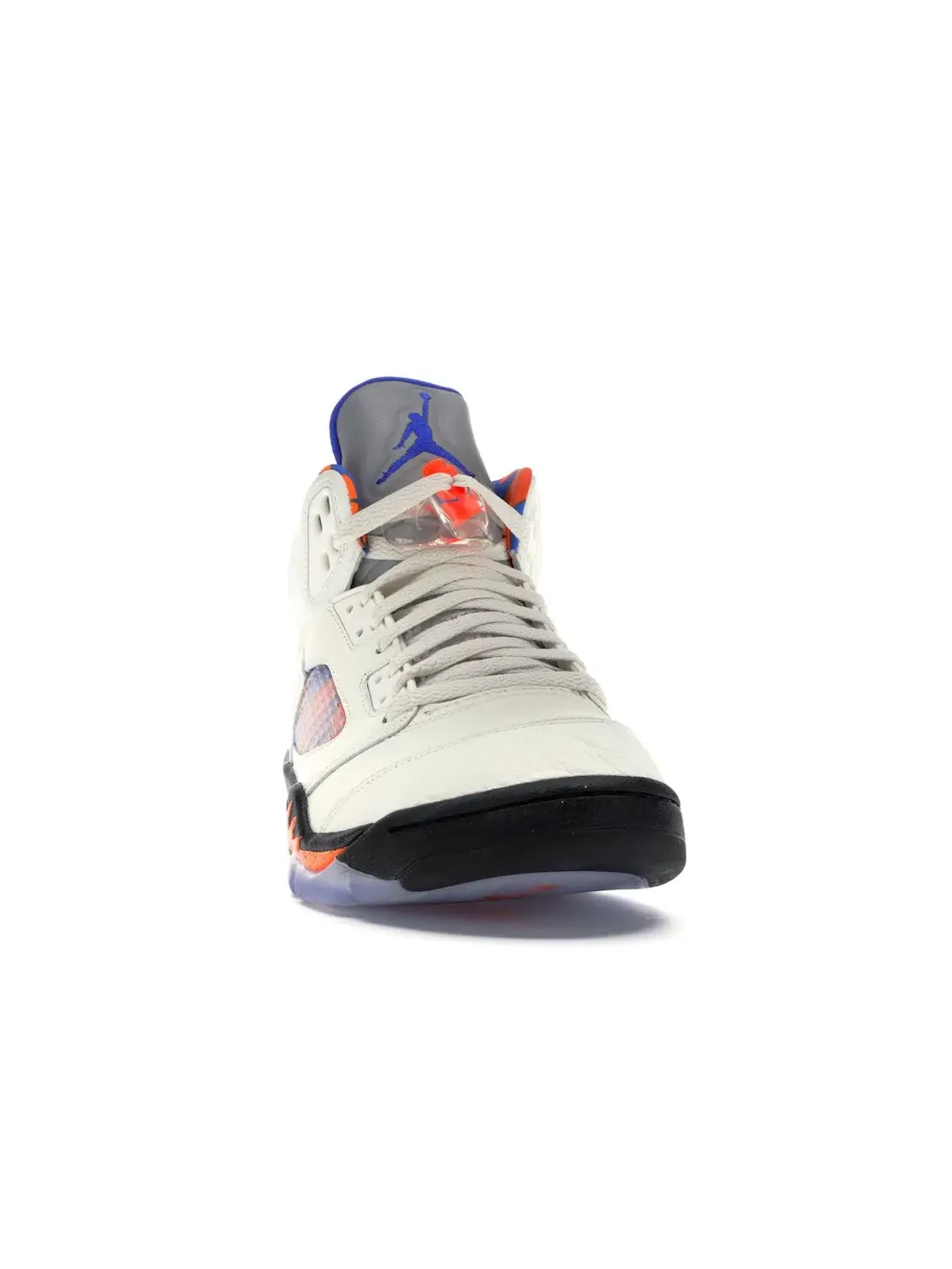 Мужские кроссовки с оригинальным принтом Jordan 5 Retro International Flight Jordan — изображение 2 из 3, синий--черный