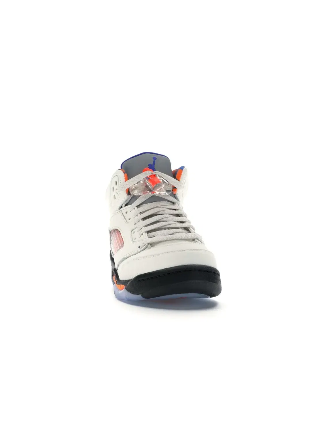 Детские кроссовки Lifestyle с принтом Jordan 5 Retro — изображение 2 из 4, синий--черный