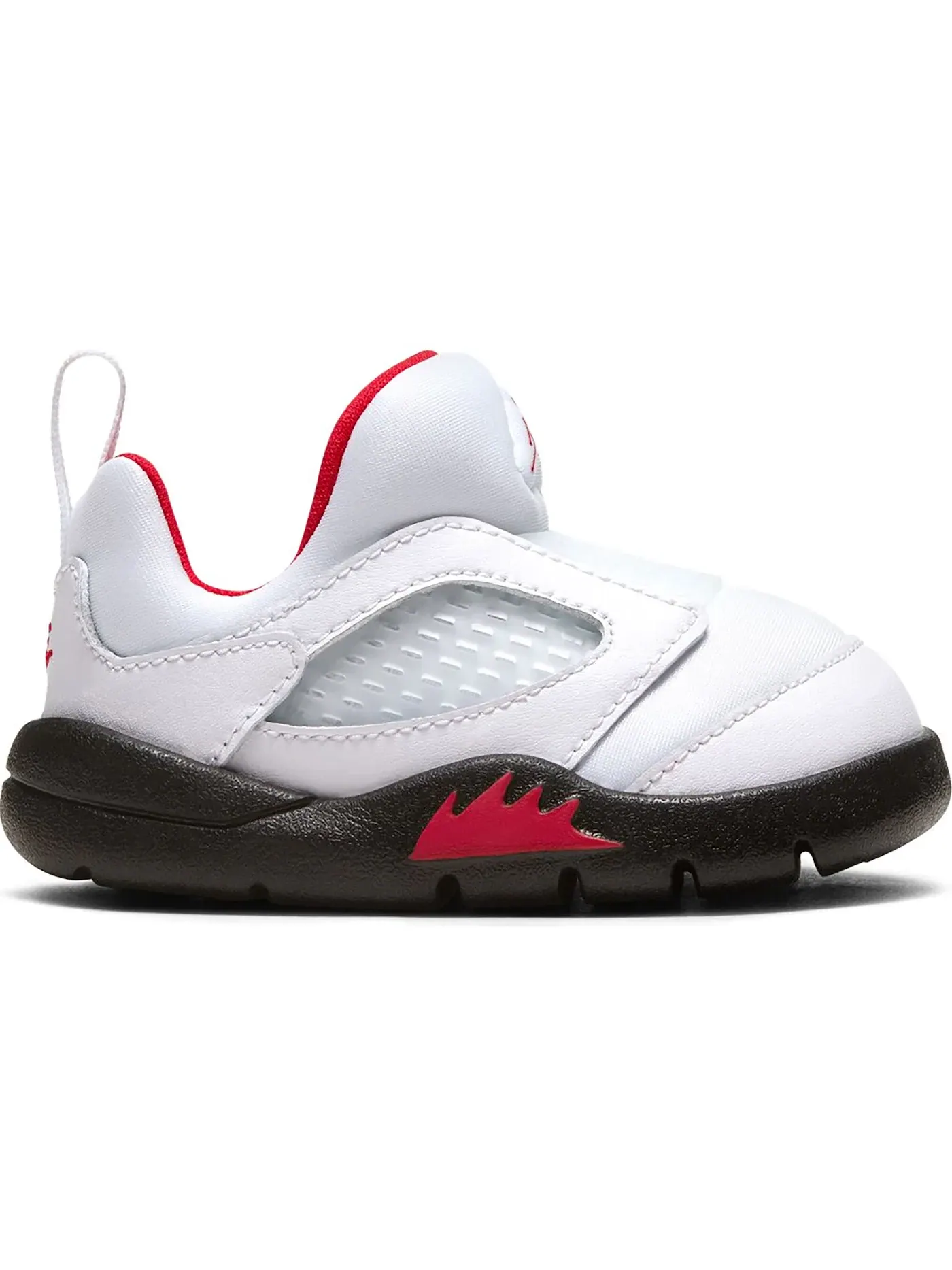 Детские кроссовки с принтом Jordan 5 Retro Little Flex Jordan — изображение 1 из 1, белый/черный-красный