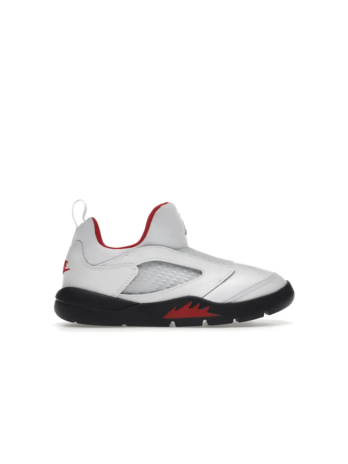 Детские кроссовки Lifestyle с принтом Jordan 5 Retro Little Flex Jordan — изображение 1 из 4, белый/черный-красный
