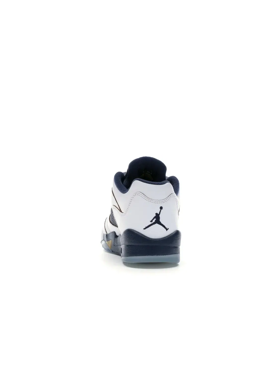 Детские кроссовки Lifestyle Jordan 5 Retro Low Jordan White/Metallic Gold Star-Midnight Navy — изображение 4 из 4