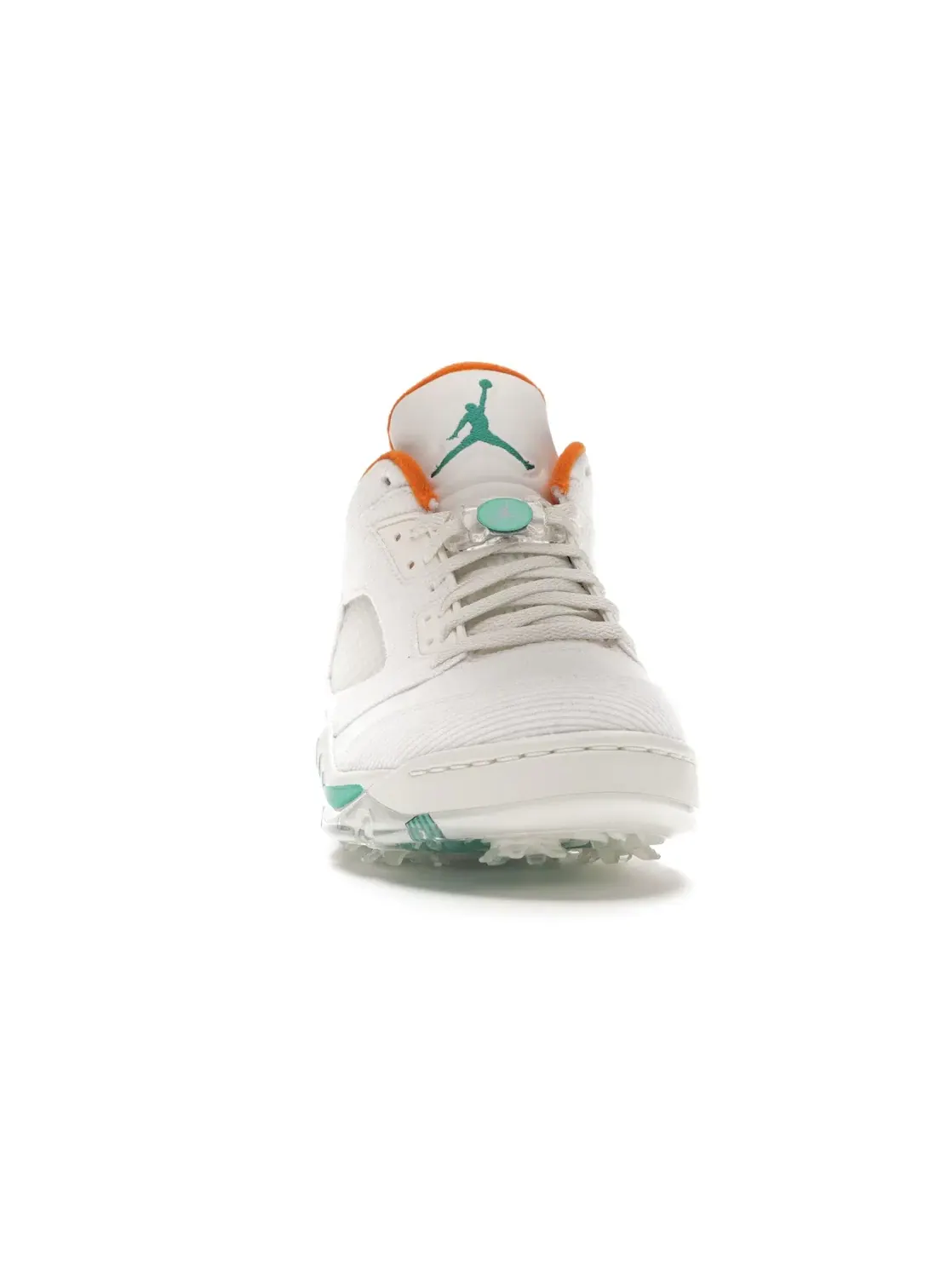 Мужские кроссовки для гольфа с вельветовым верхом Jordan 5 Retro Low Golf Lucky and Good Jordan — изображение 2 из 4, зеленый