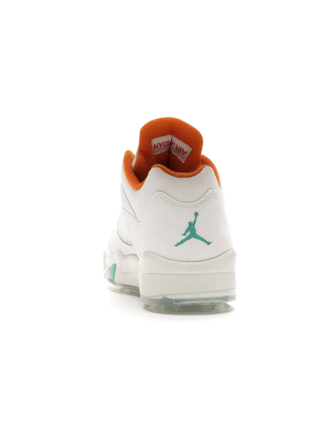 Мужские кроссовки для гольфа с вельветовым верхом Jordan 5 Retro Low Golf Lucky and Good Jordan — изображение 4 из 4, зеленый