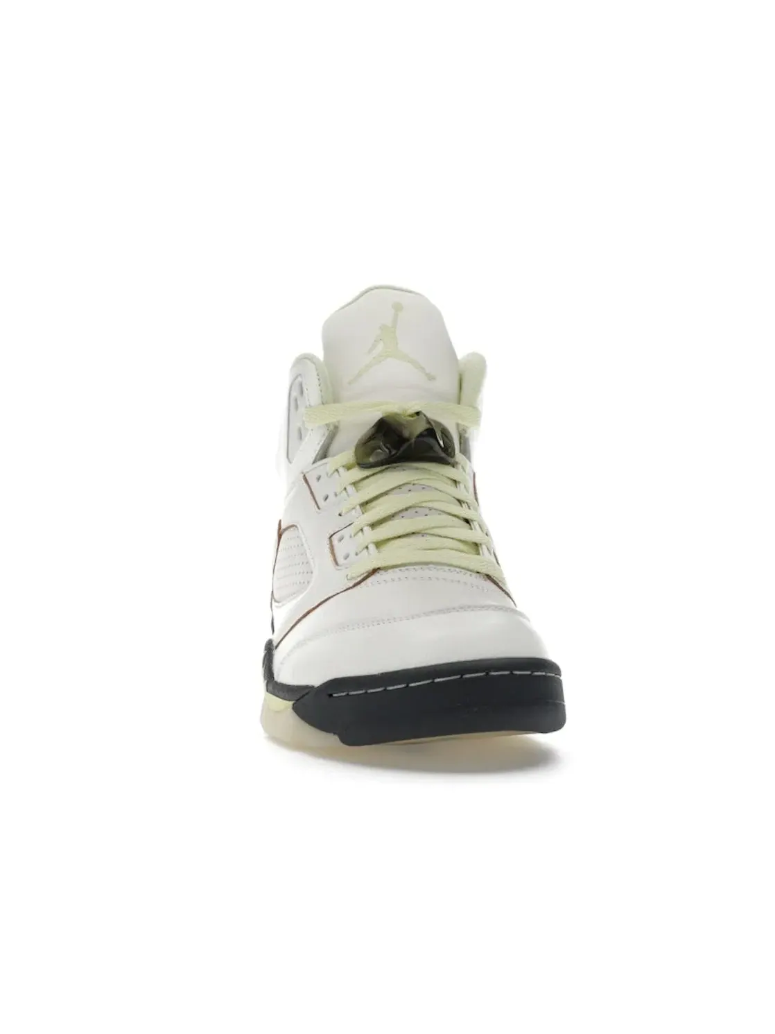 Женские кроссовки с ярким акцентом Jordan 5 Retro Luminous Green Jordan — изображение 2 из 4, зеленый