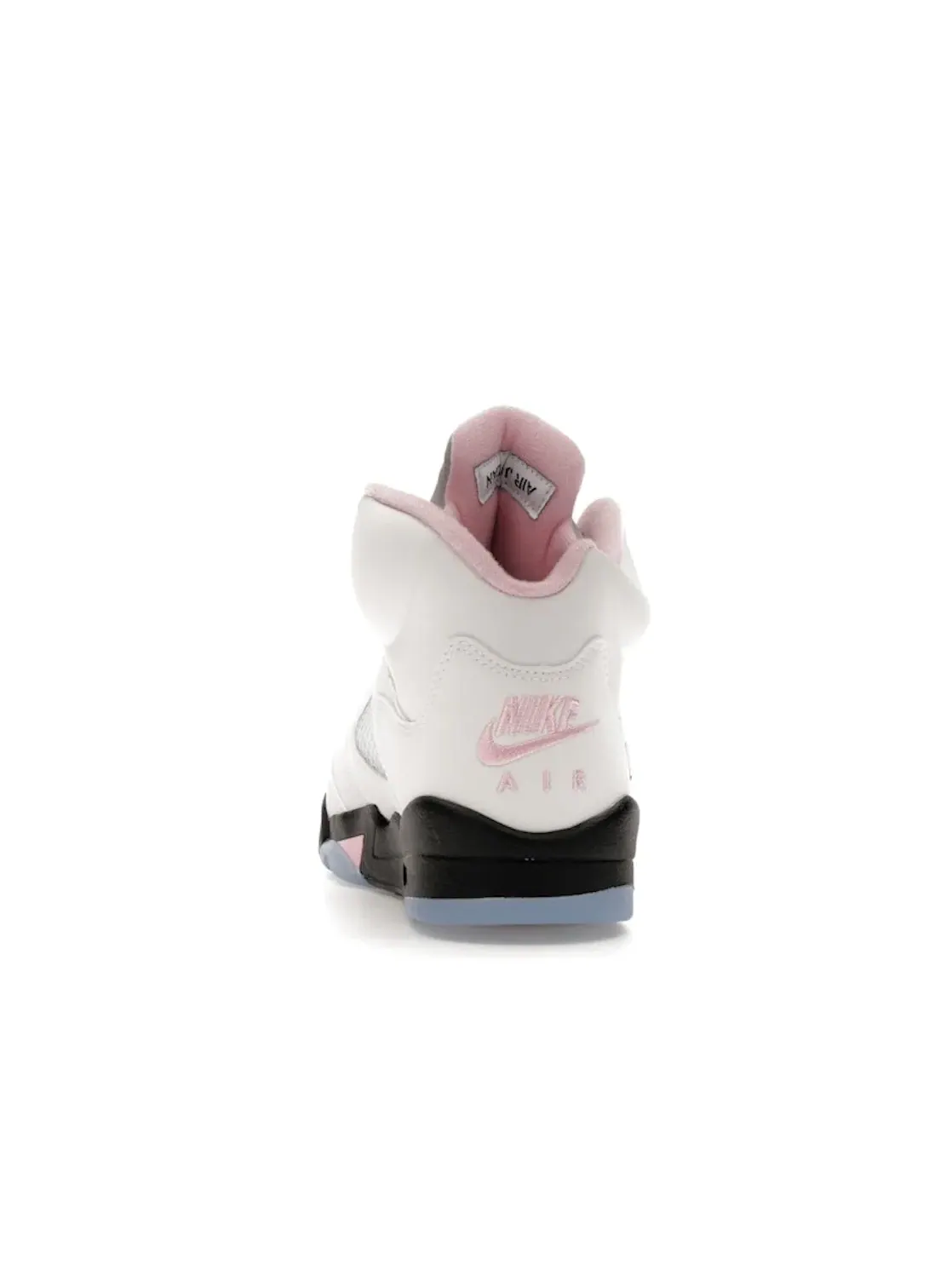 Детские кроссовки с замшей Medium Soft Pink Jordan 5 Retro Jordan — изображение 3 из 3, белый/розовый/черный