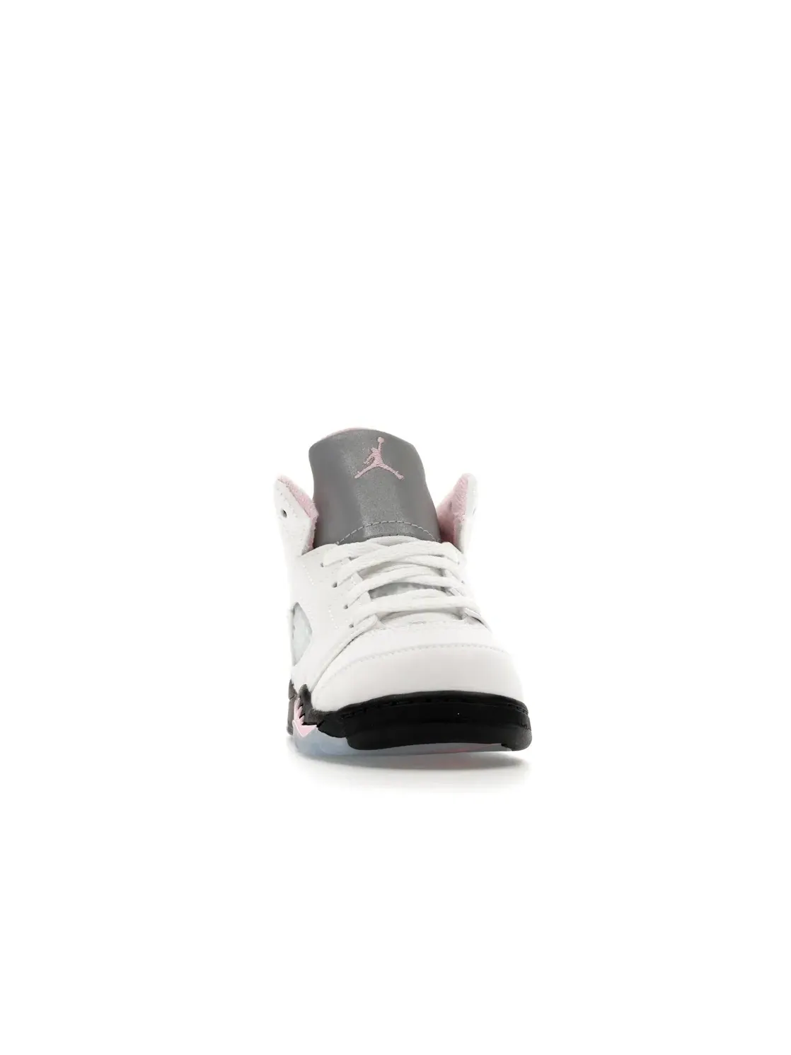 Детские кроссовки Lifestyle с длинным языком Jordan 5 Retro — изображение 2 из 4, белый/розовый/черный