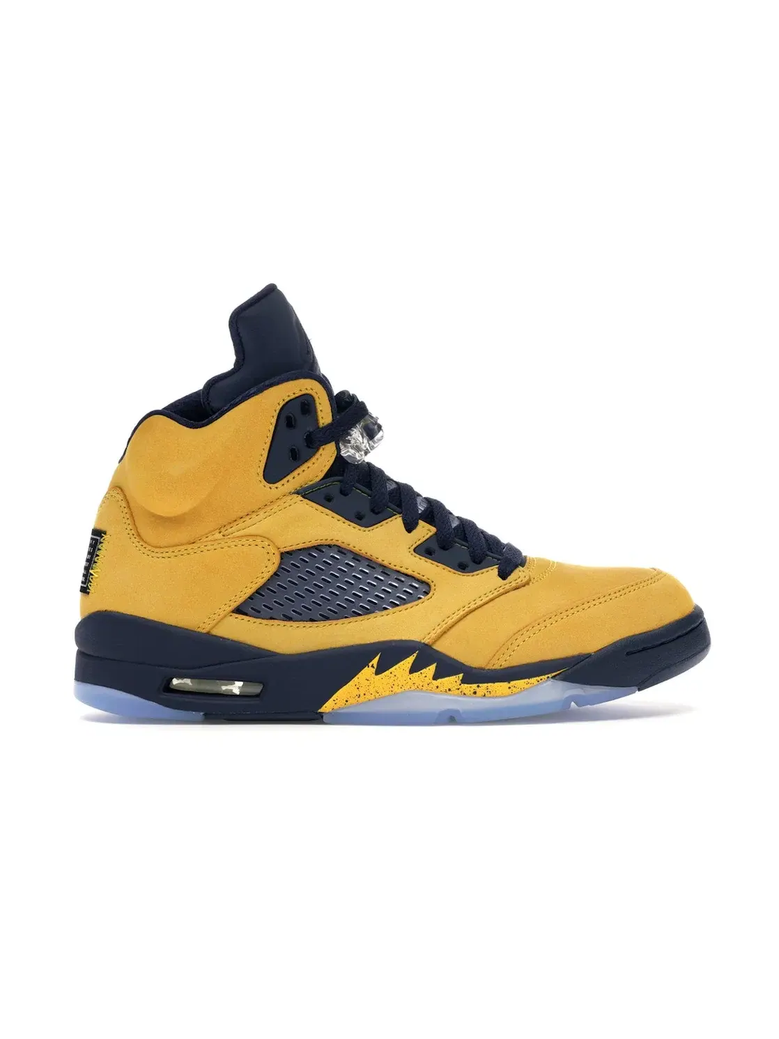 Мужские кроссовки с принтом Jordan 5 Retro Michigan Jordan — изображение 1 из 4, темно-синий