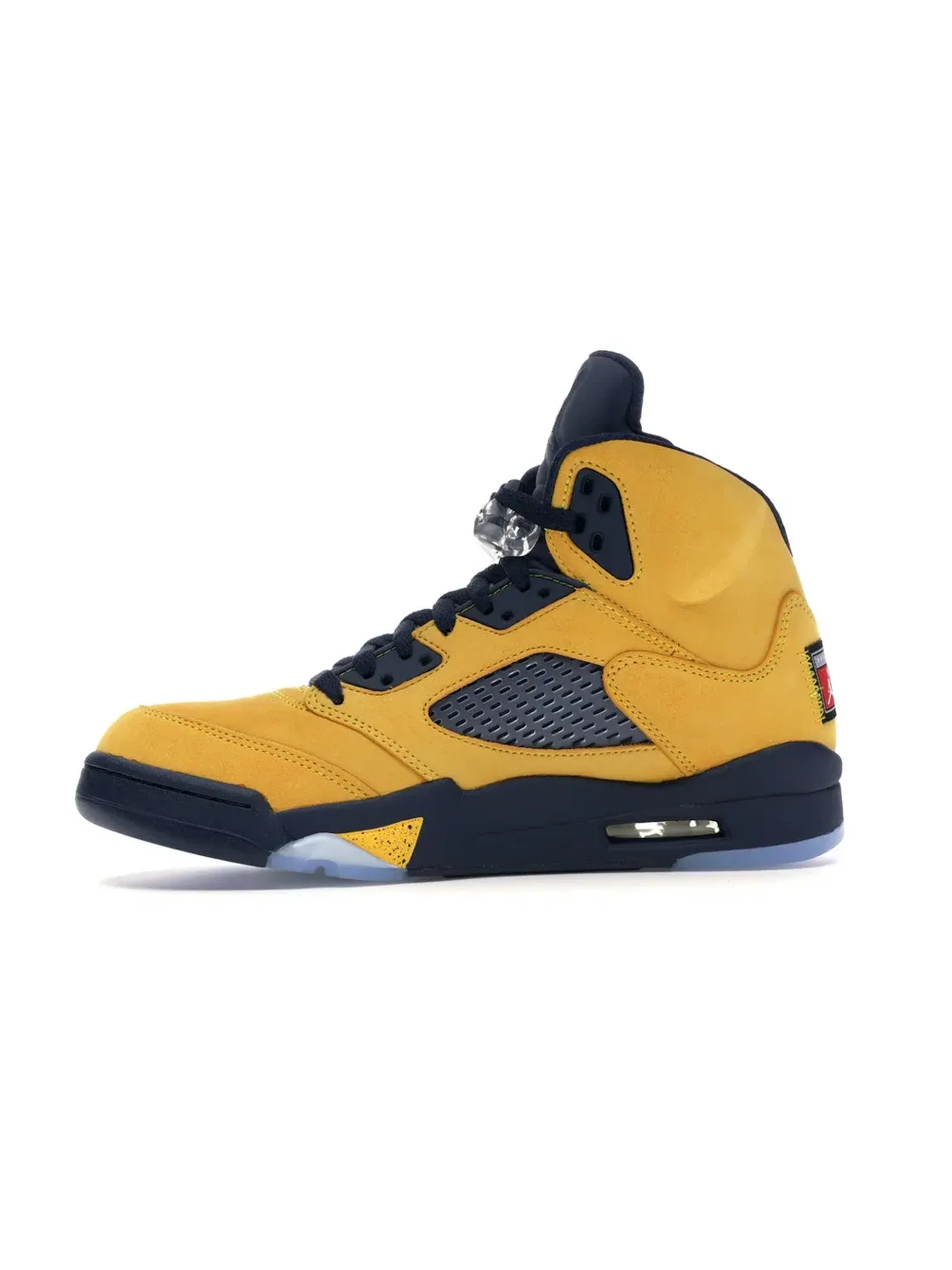 Мужские кроссовки с принтом Jordan 5 Retro Michigan Jordan — изображение 3 из 4, темно-синий