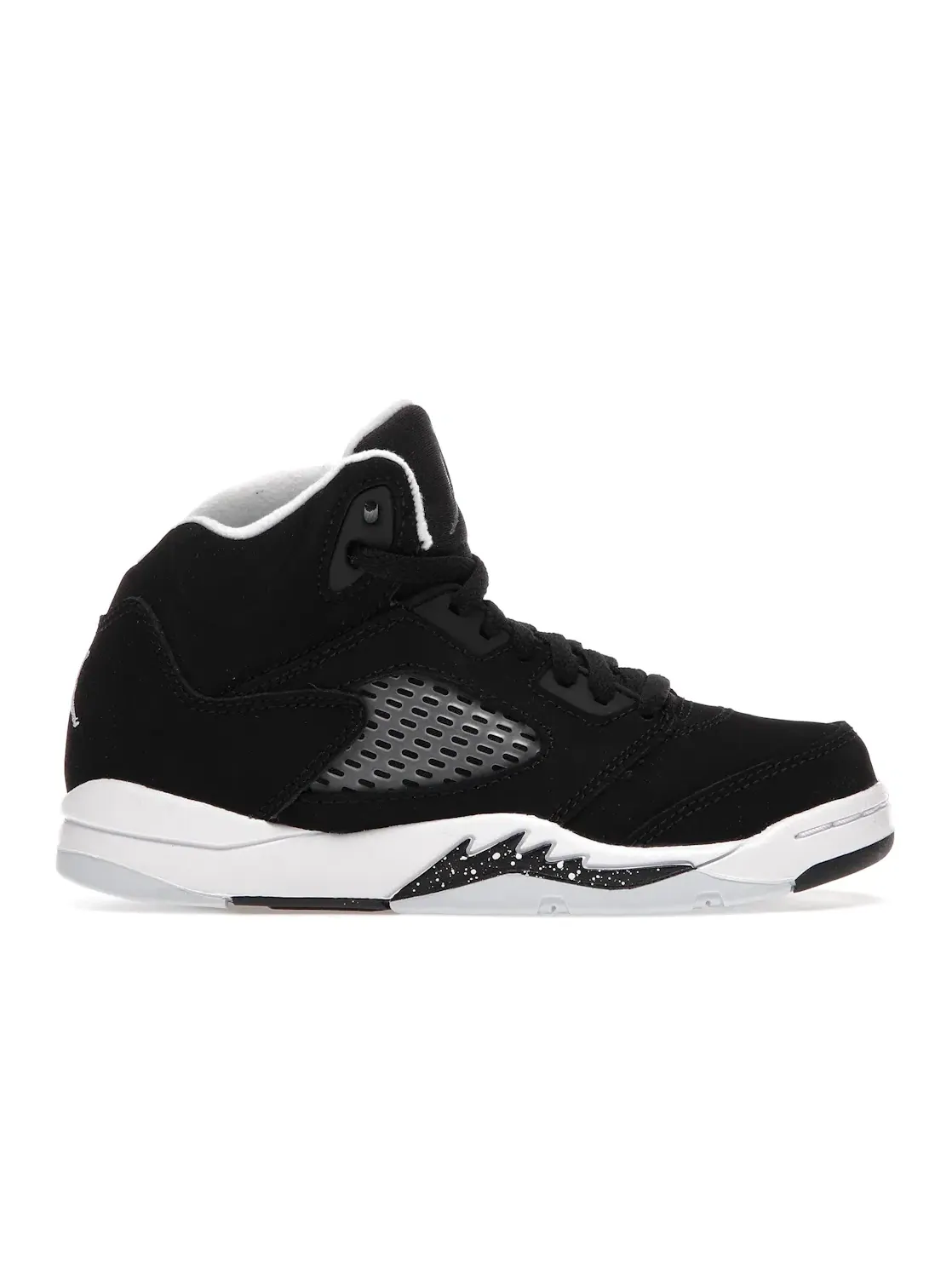 Детские кроссовки Lifestyle с принтом Jordan 5 Retro Moonlight (2021) PS Jordan — изображение 1 из 4, черный/-белый