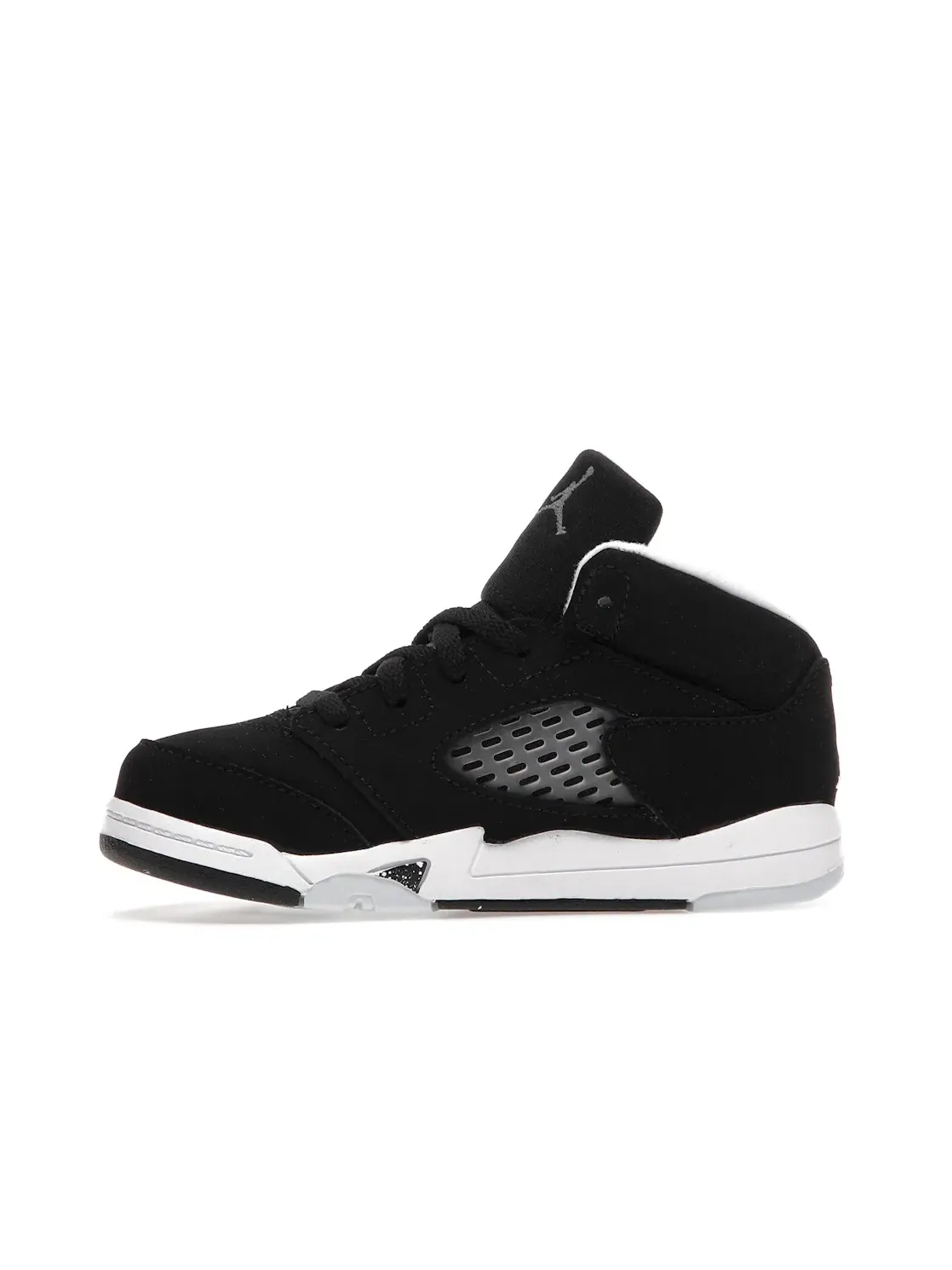 Детские кроссовки для мальчиков с принтом Jordan 5 Retro Moonlight Jordan — изображение 3 из 4, черный/-белый
