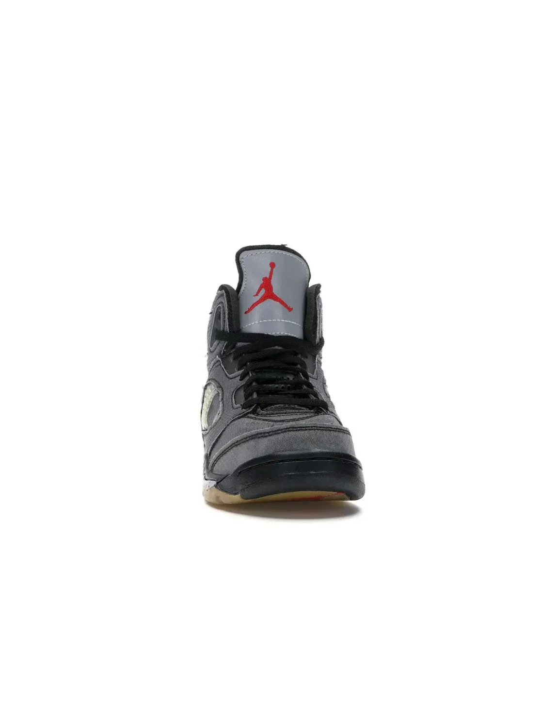 Детские кроссовки Lifestyle с принтом Jordan 5 Retro — изображение 2 из 4, черный/-красный