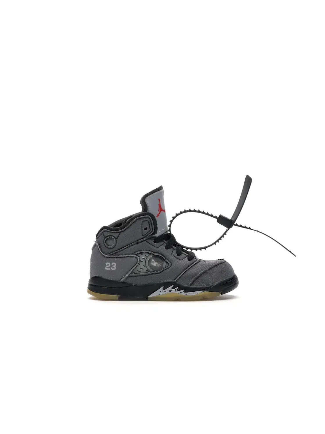 Детские кроссовки Lifestyle с деконструированным дизайном Jordan 5 Retro — изображение 1 из 4, черный/-красный
