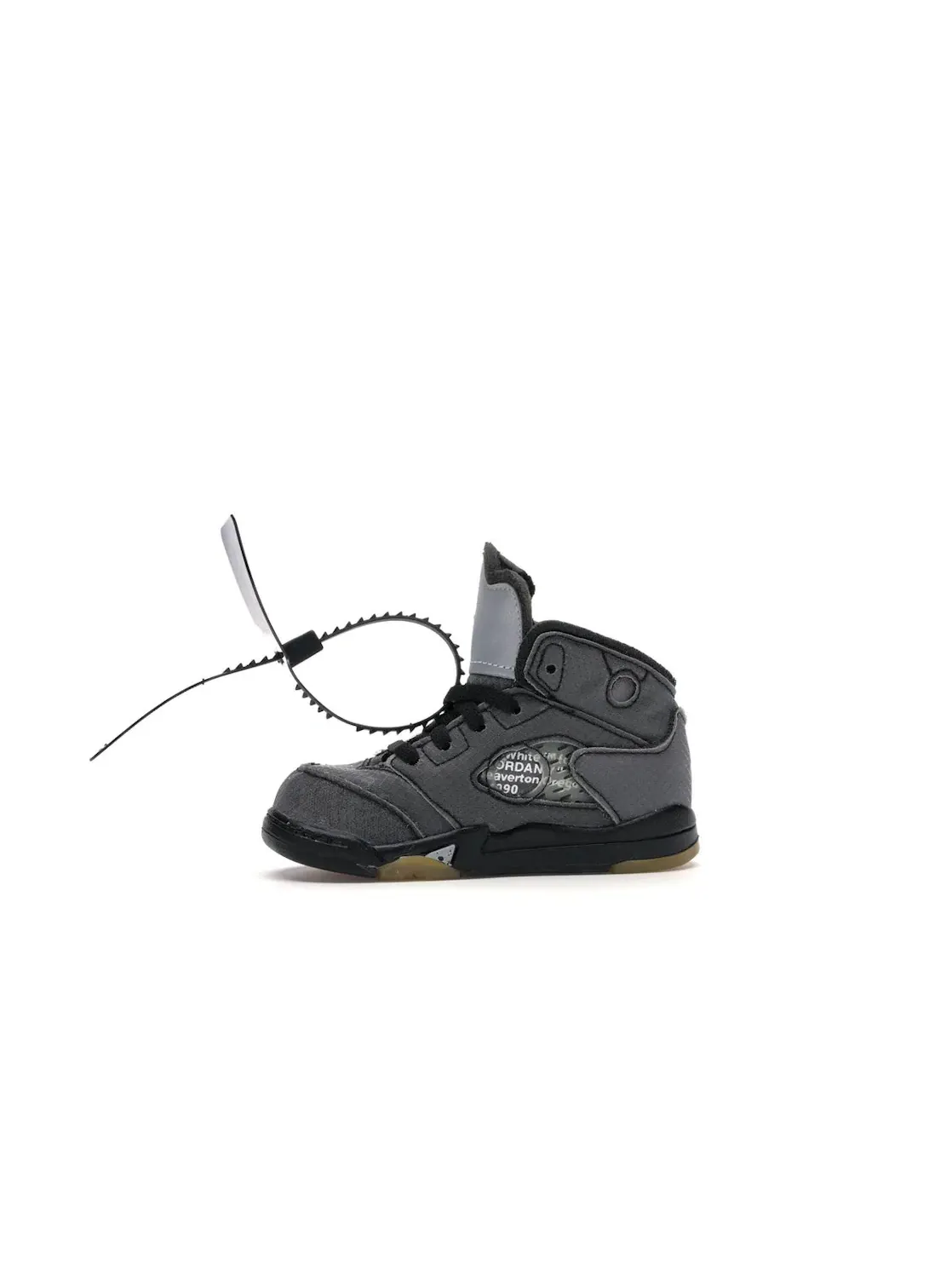 Детские кроссовки Lifestyle с деконструированным дизайном Jordan 5 Retro — изображение 3 из 4, черный/-красный
