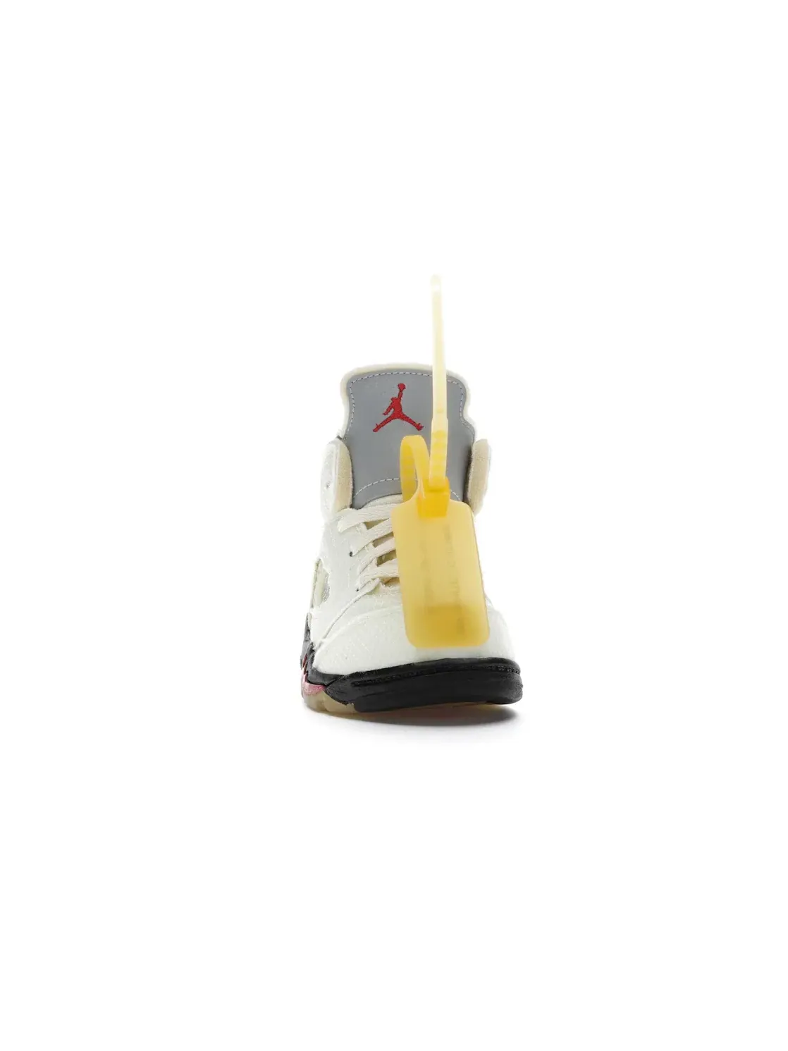 Детские кроссовки Lifestyle с принтом Jordan 5 Retro — изображение 2 из 4, красный--черный