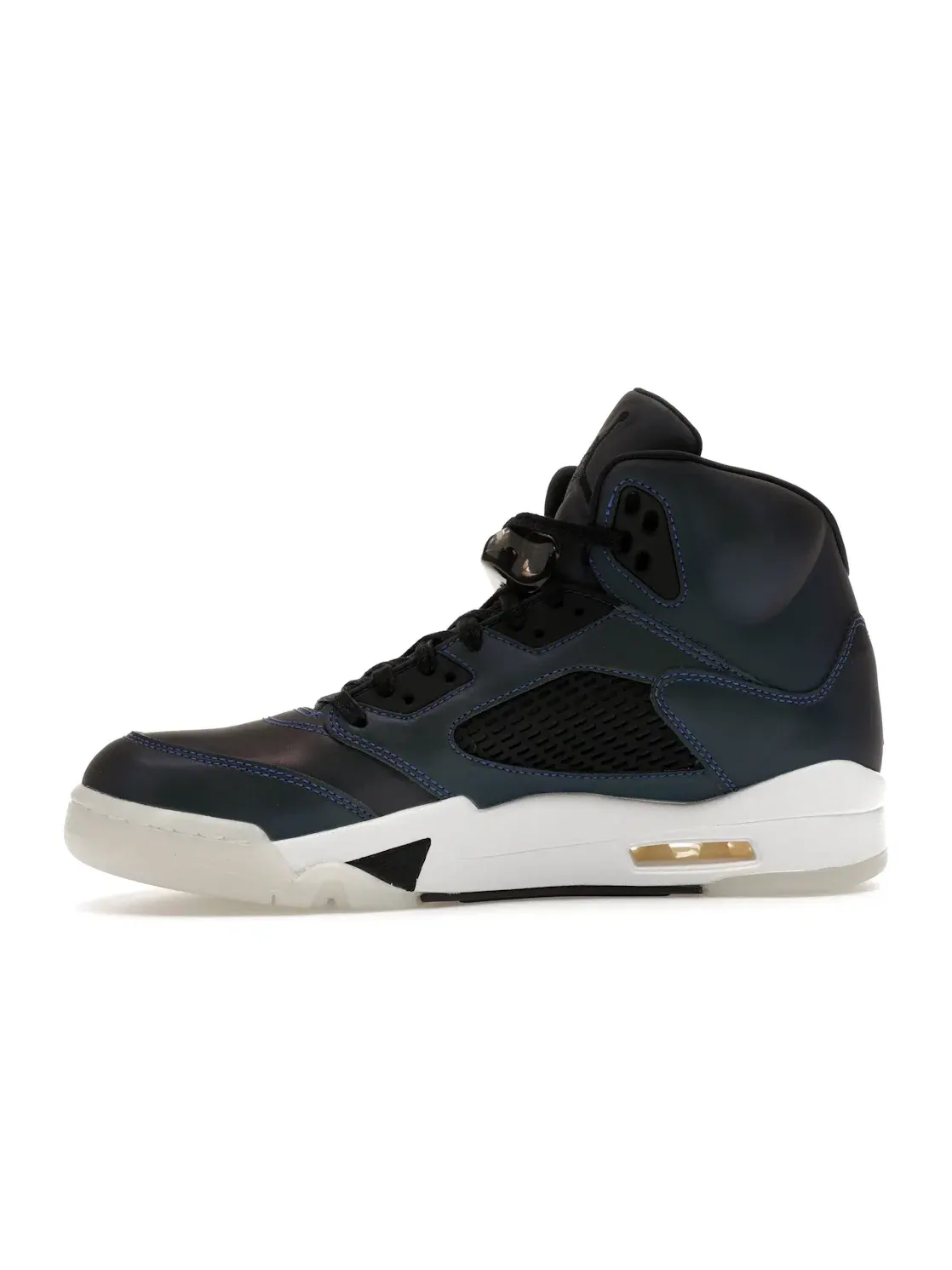 Женские кроссовки с высоким верхом Jordan 5 Retro — изображение 3 из 4, серый/черный-белый