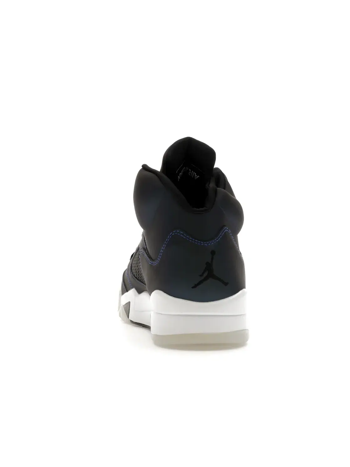 Женские кроссовки с высоким верхом Jordan 5 Retro — изображение 4 из 4, серый/черный-белый