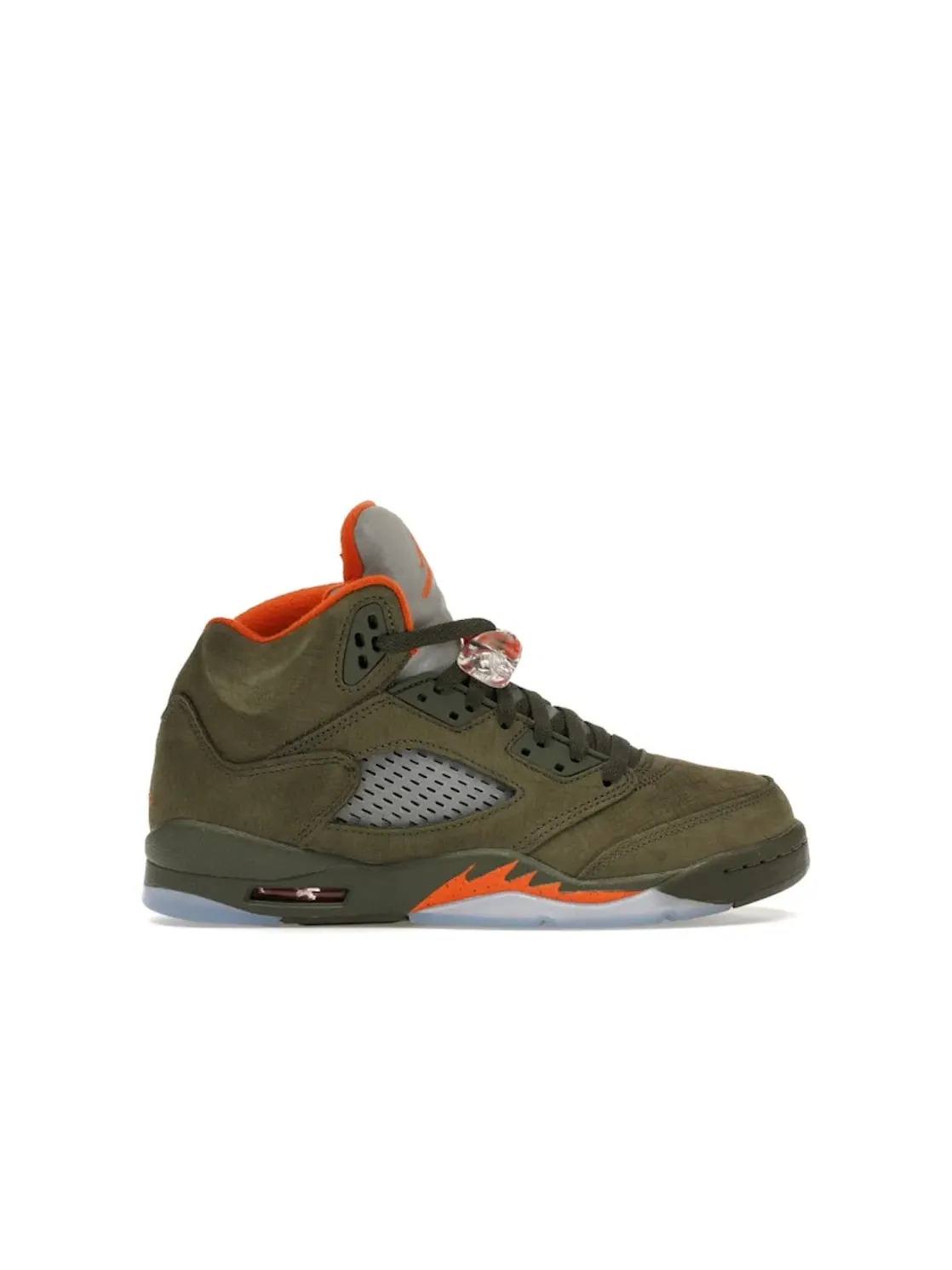 Детские кроссовки Lifestyle с контрастными деталями Jordan 5 Retro Olive (2024) (GS) — изображение 1 из 4
