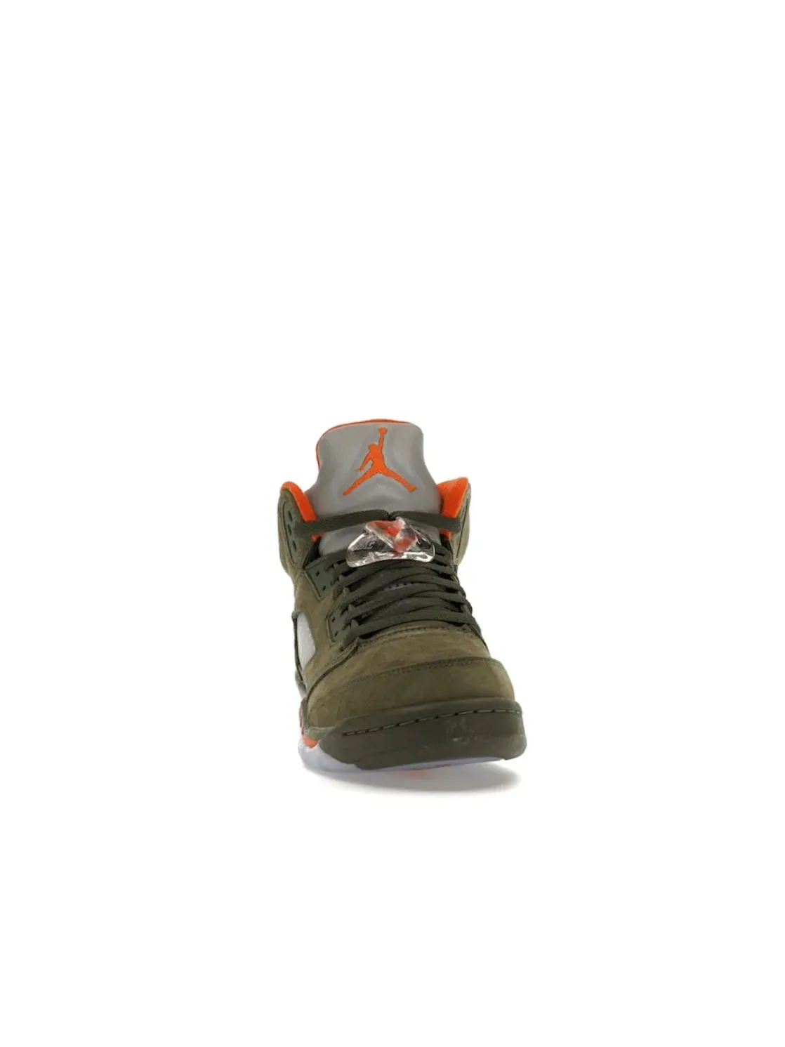 Детские кроссовки Lifestyle с контрастными деталями Jordan 5 Retro Olive (2024) (GS) — изображение 2 из 4