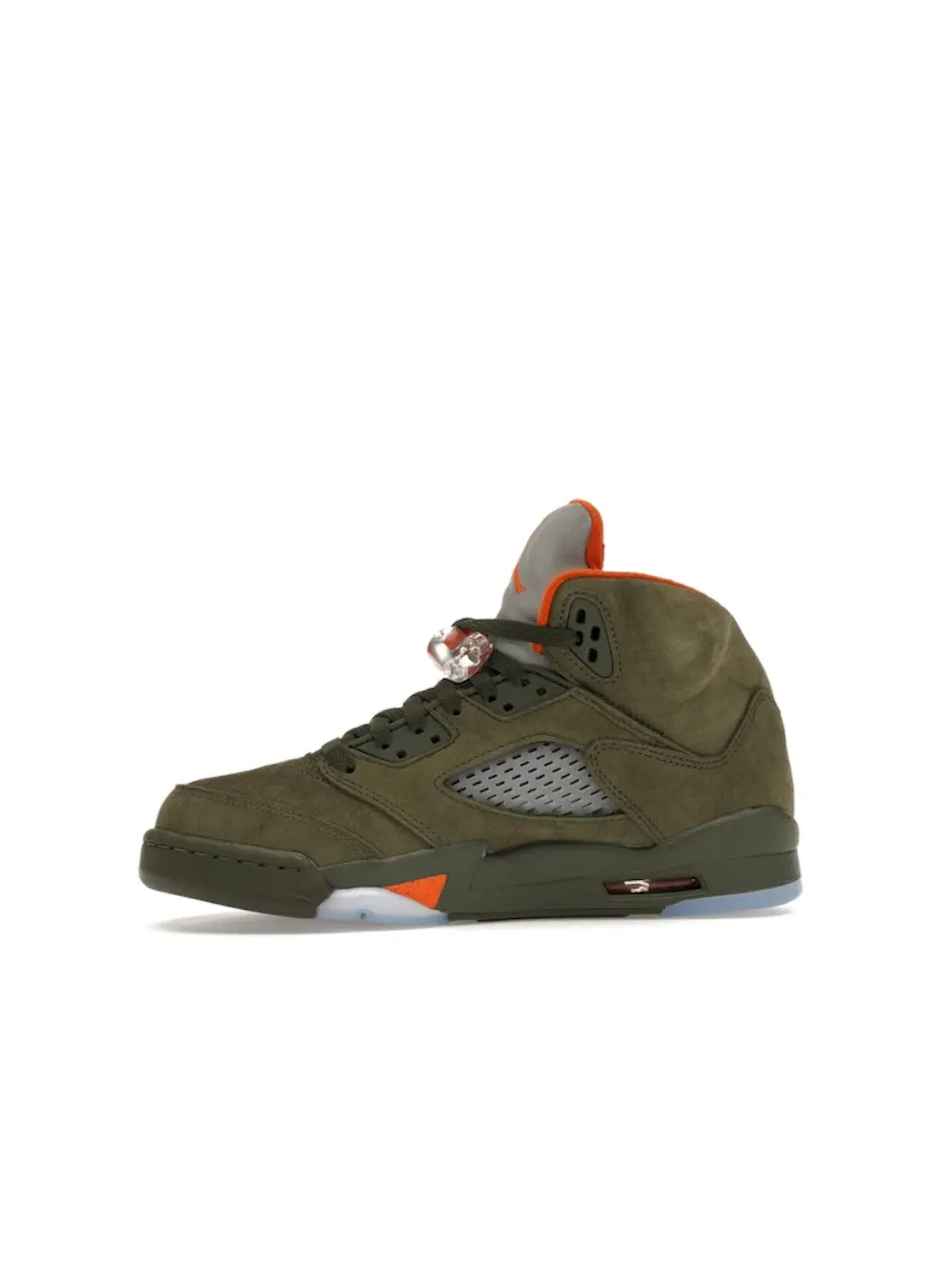 Детские кроссовки Lifestyle с контрастными деталями Jordan 5 Retro Olive (2024) (GS) — изображение 3 из 4