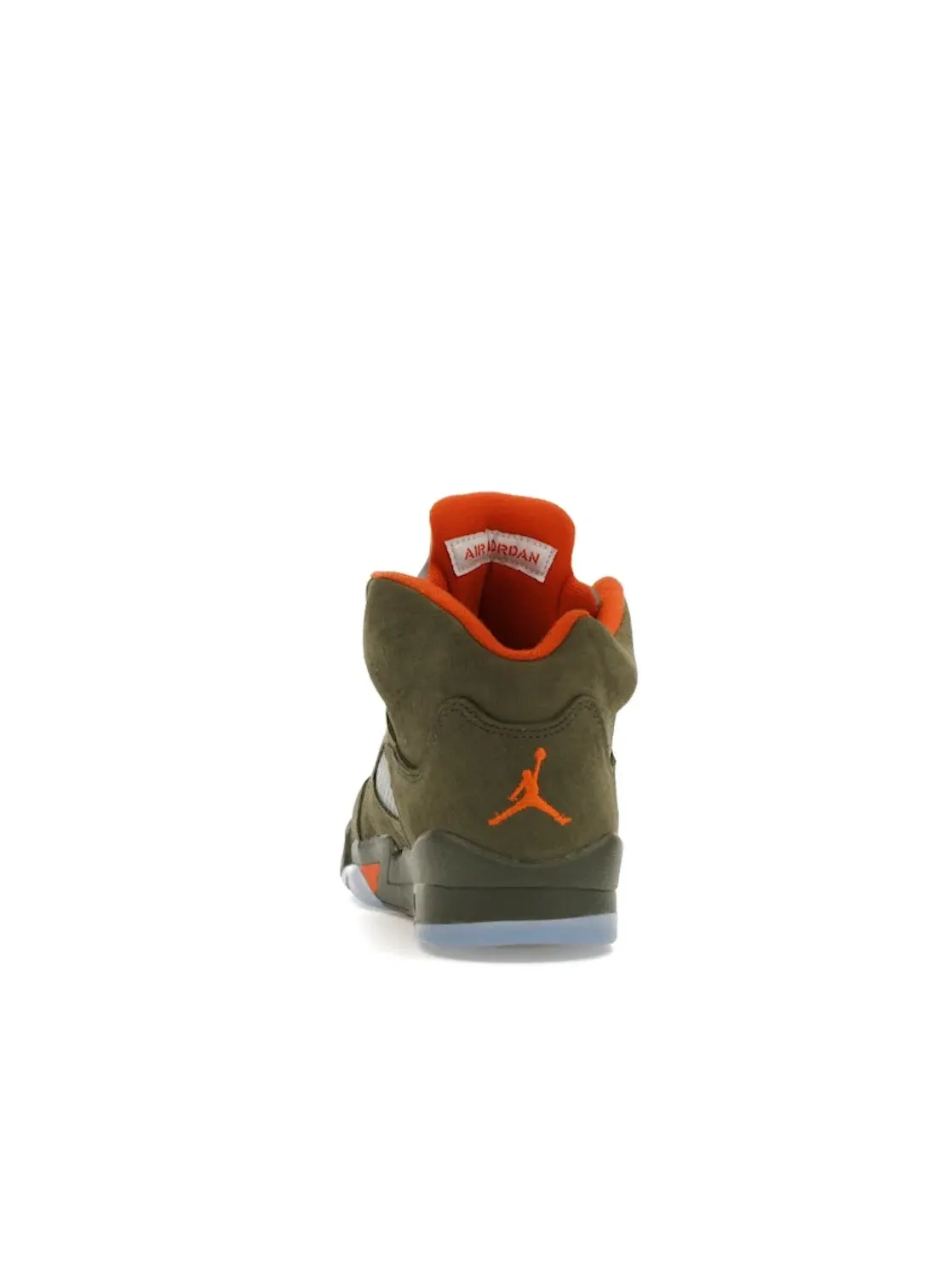Детские кроссовки Lifestyle с контрастными деталями Jordan 5 Retro Olive (2024) (GS) — изображение 4 из 4