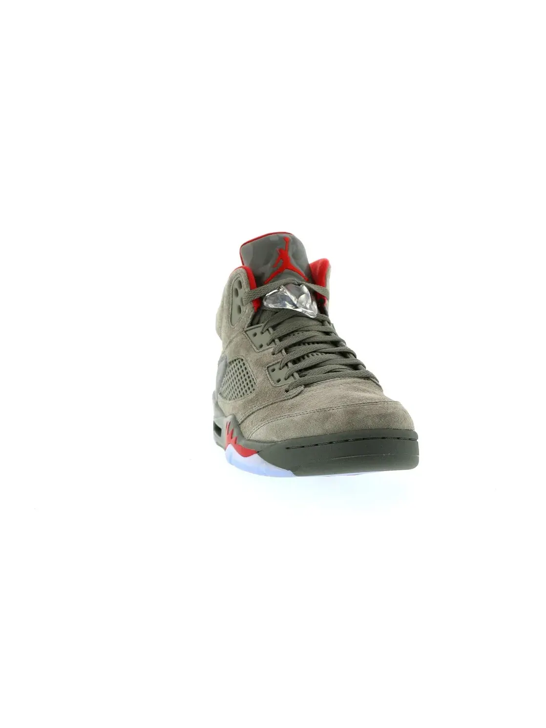 Мужские кроссовки с принтом камуфляж Jordan 5 Retro Jordan — изображение 2 из 4, темный/красный