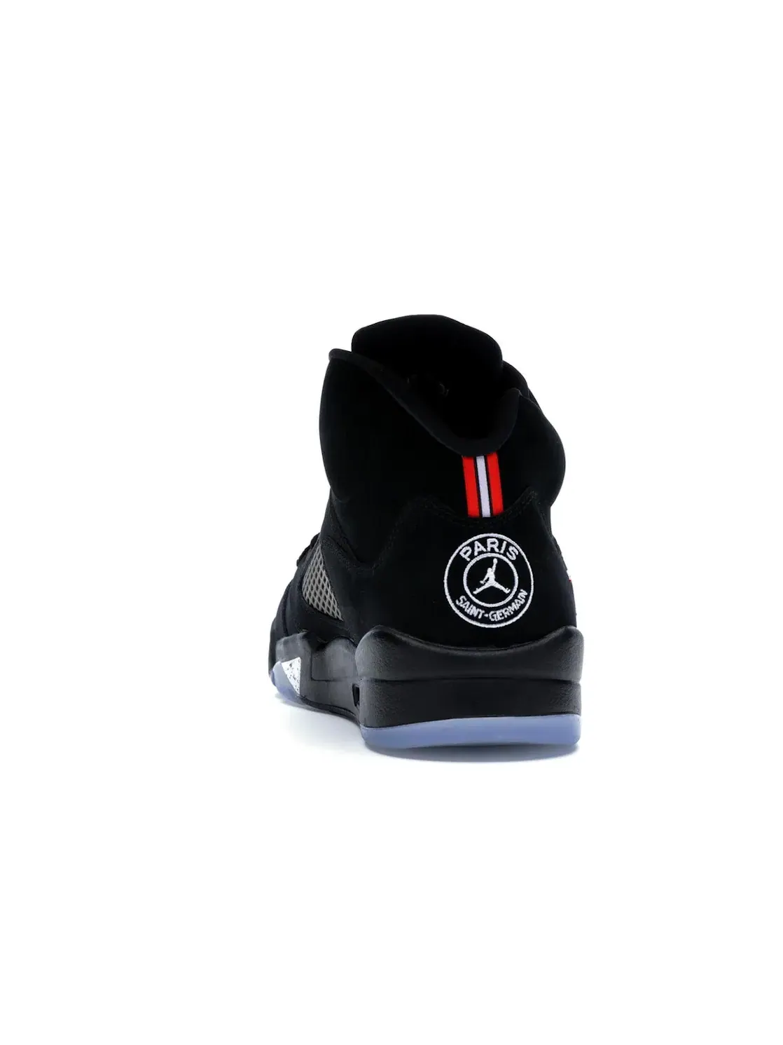 Мужские кроссовки с принтом Jordan 5 Retro Paris Saint-Germain Jordan — изображение 4 из 4, черный/красный-белый