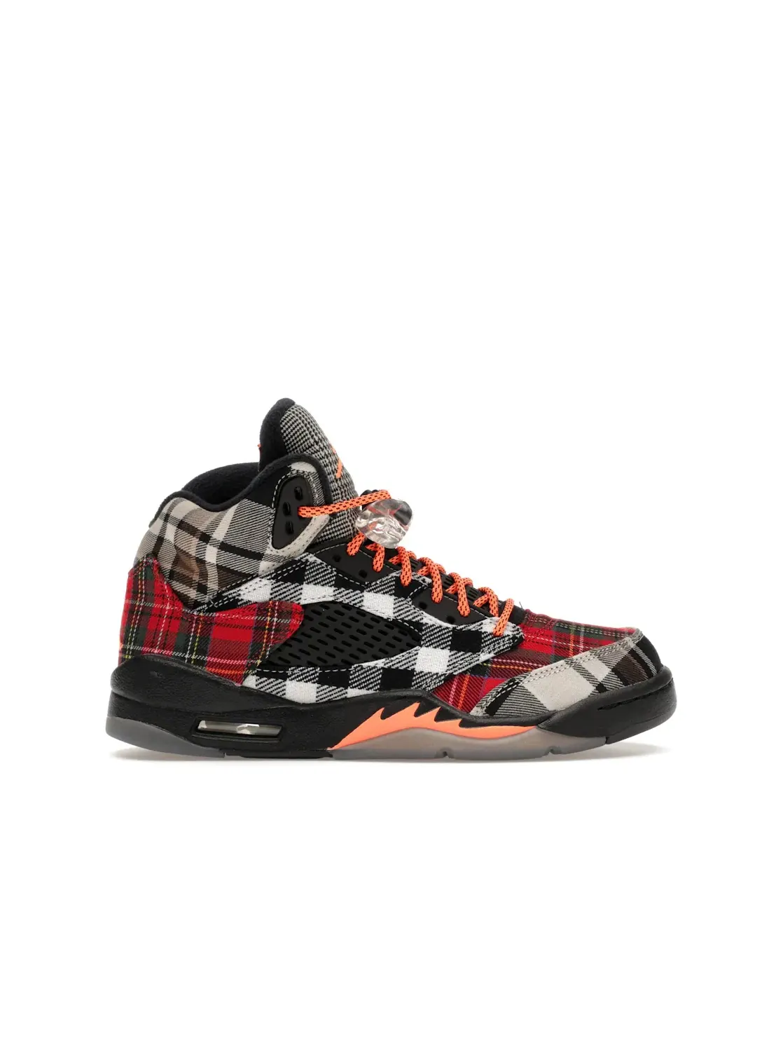 Детские кроссовки с принтом Jordan 5 Retro Jordan — изображение 1 из 4, черный/оранжевый/темный