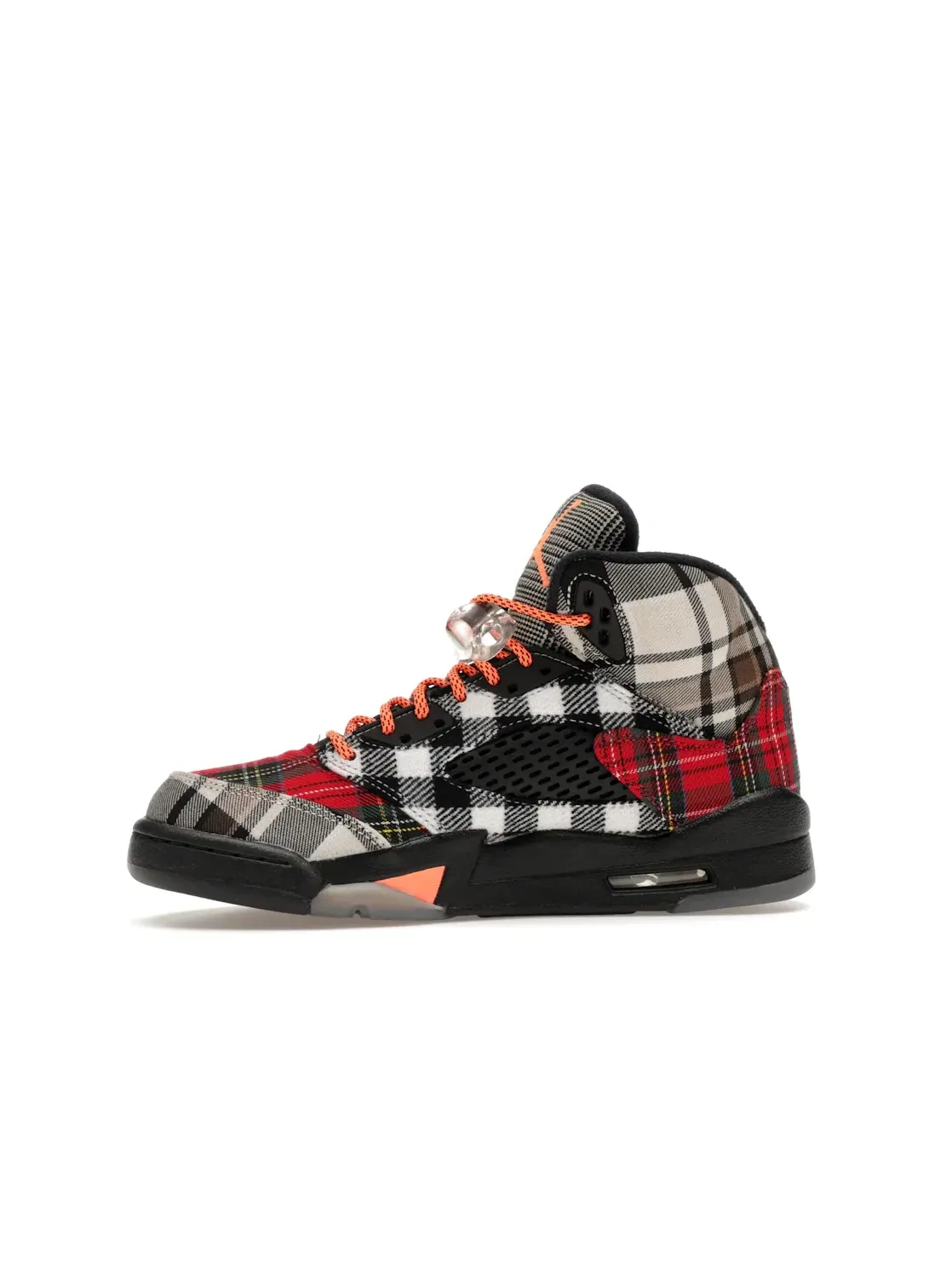 Детские кроссовки с принтом Jordan 5 Retro Jordan — изображение 3 из 4, черный/оранжевый/темный