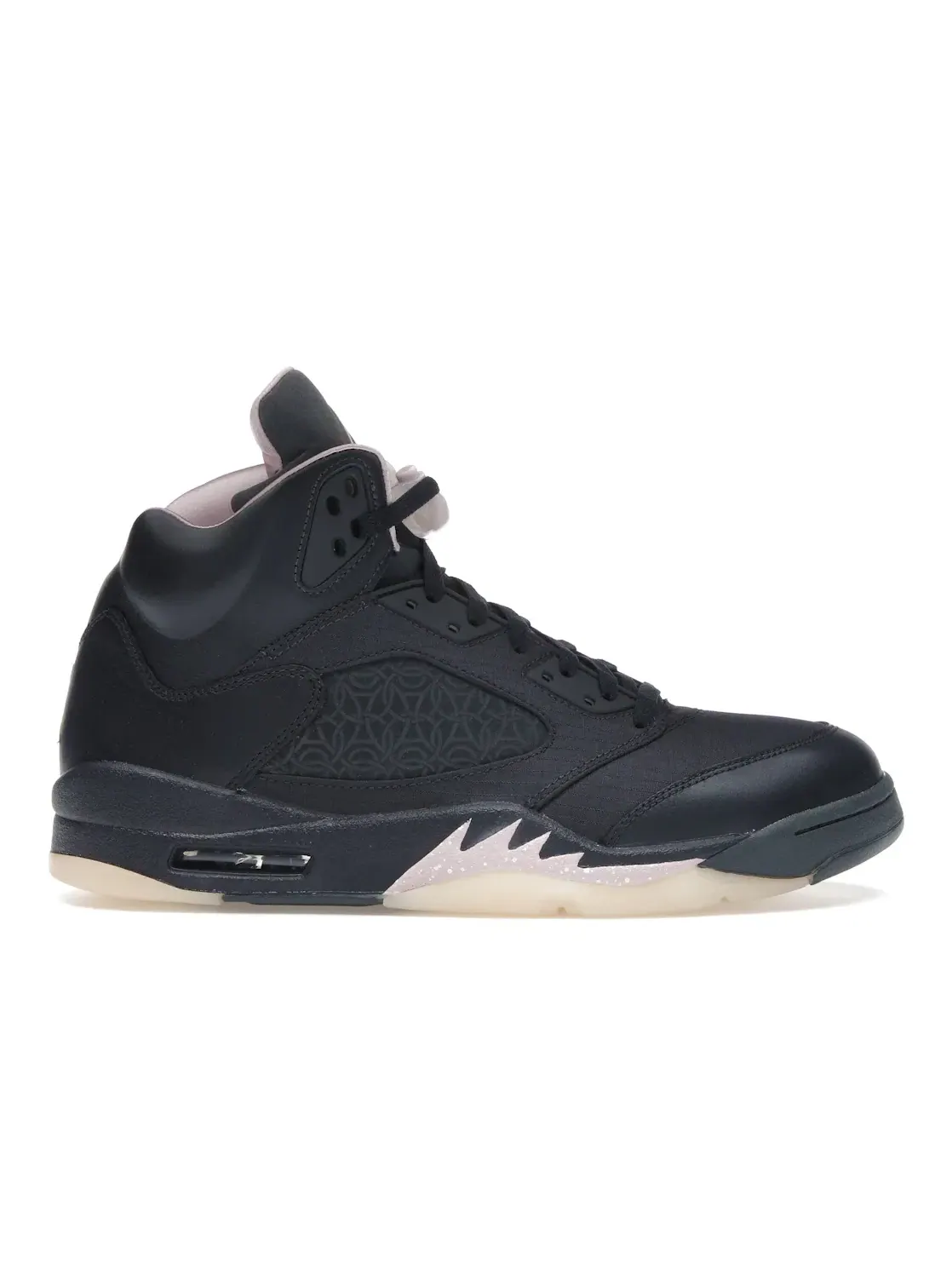 Мужские кроссовки Lifestyle с коллаборацией PSG Jordan 5 Retro — изображение 1 из 4, черный/розовый//розовый