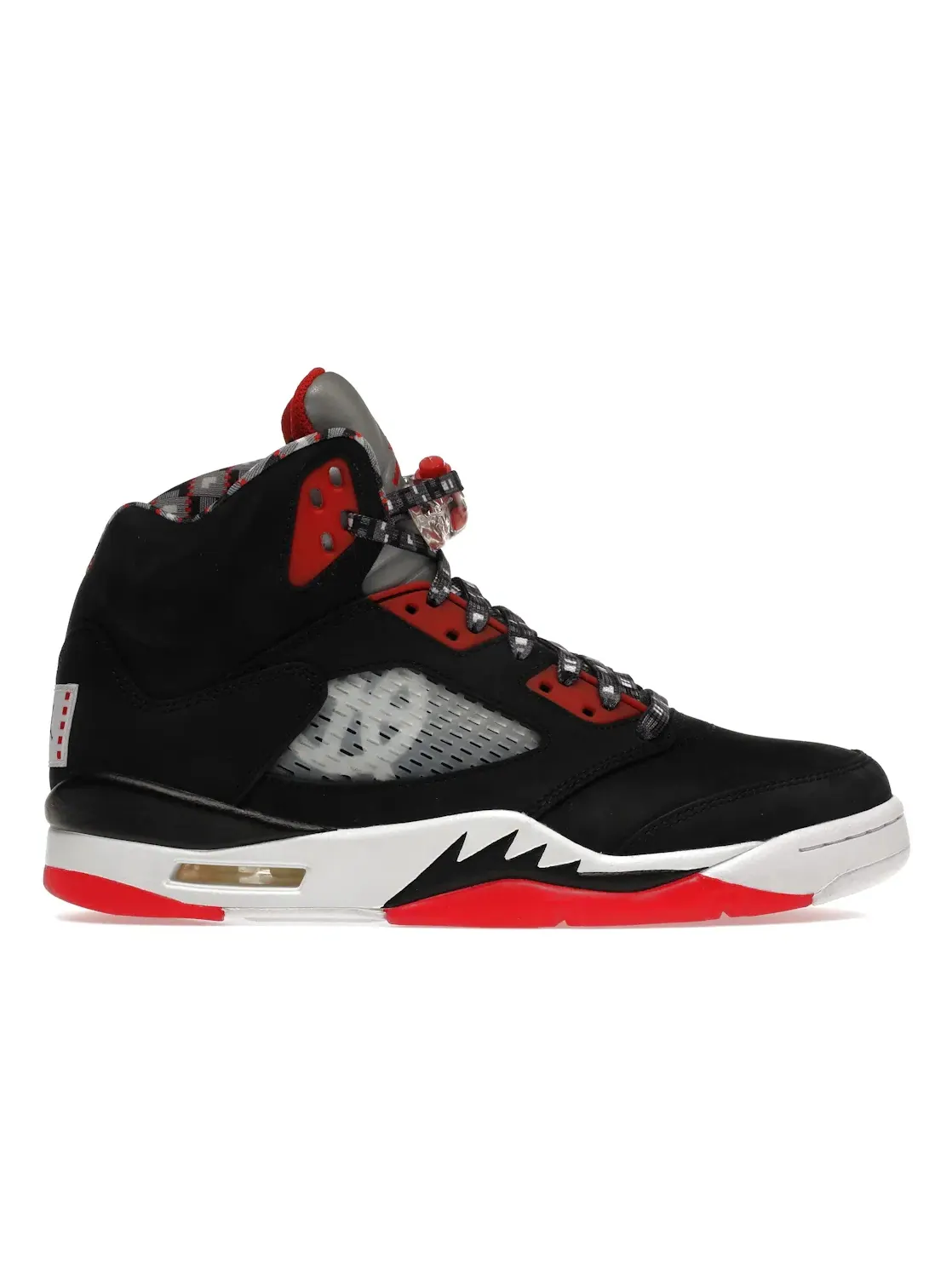 Мужские кроссовки Lifestyle Jordan 5 Retro Jordan — изображение 1 из 4, черный/красный-белый