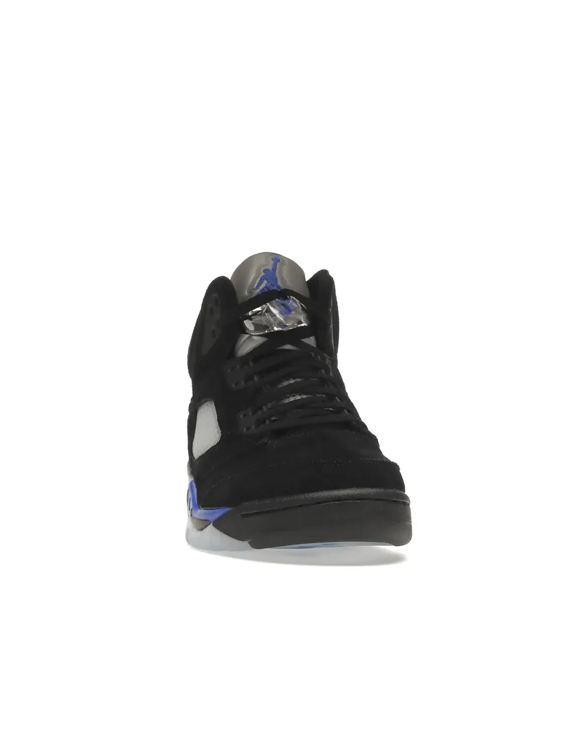 Мужские кроссовки с перфорированными вставками Jordan 5 Retro Jordan — изображение 2 из 4, черный/синий-серебристый