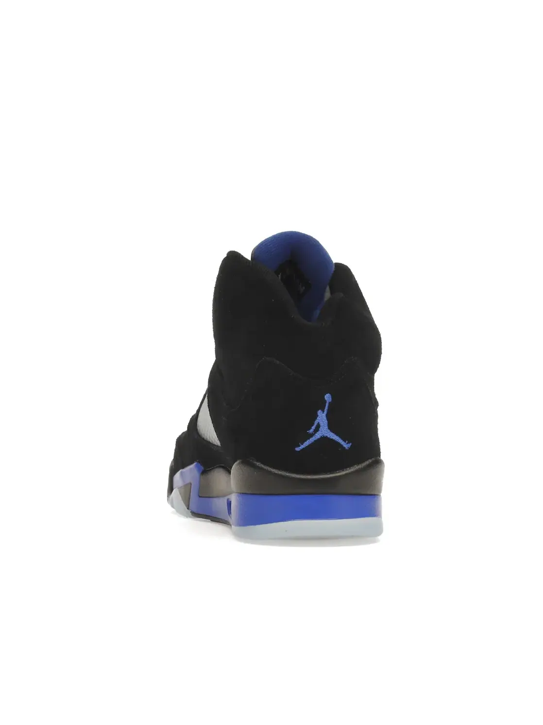 Мужские кроссовки с перфорированными вставками Jordan 5 Retro Jordan — изображение 4 из 4, черный/синий-серебристый