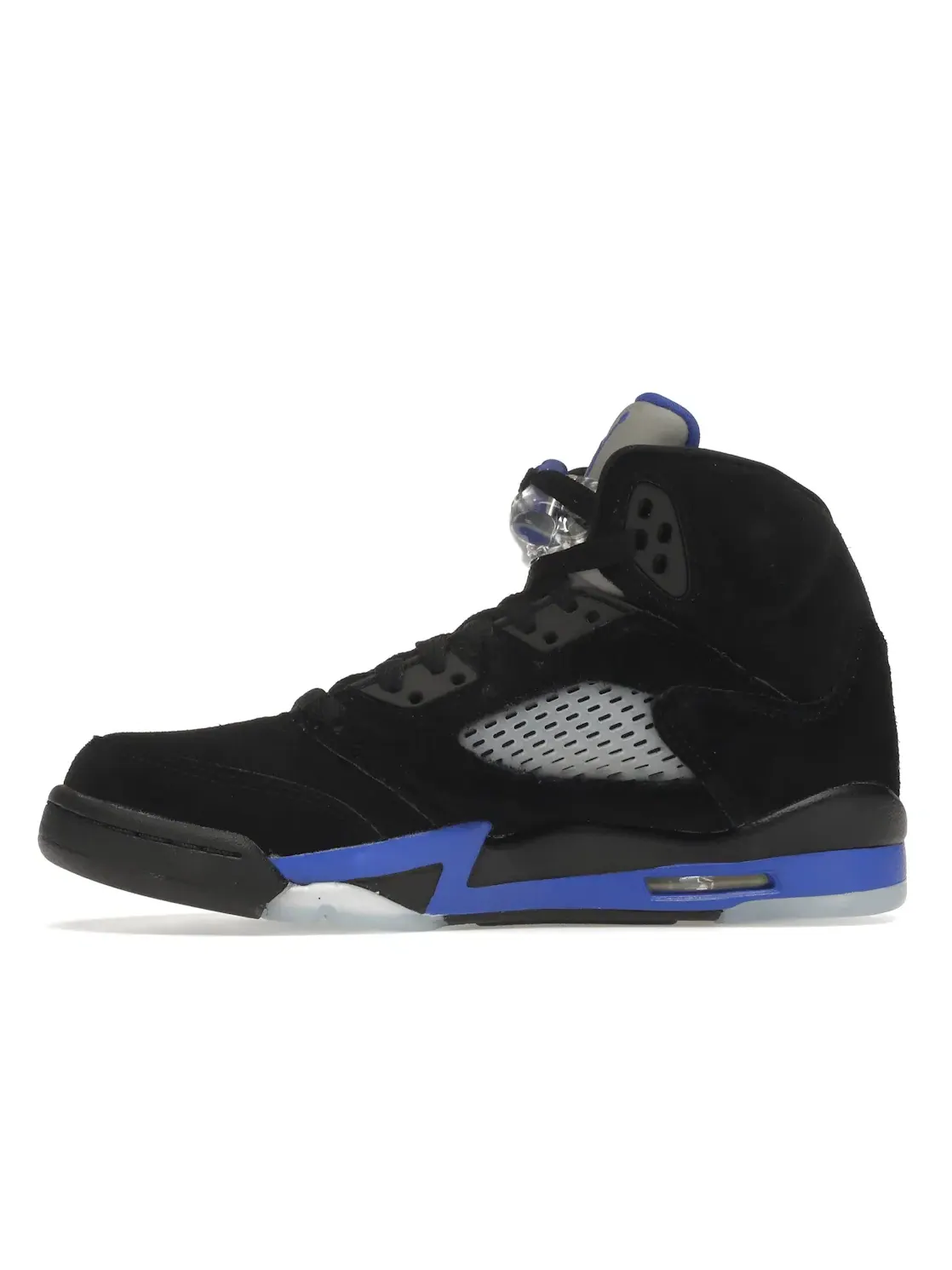 Детские кроссовки с принтом Jordan 5 Retro Jordan — изображение 3 из 4, черный/синий-серебристый