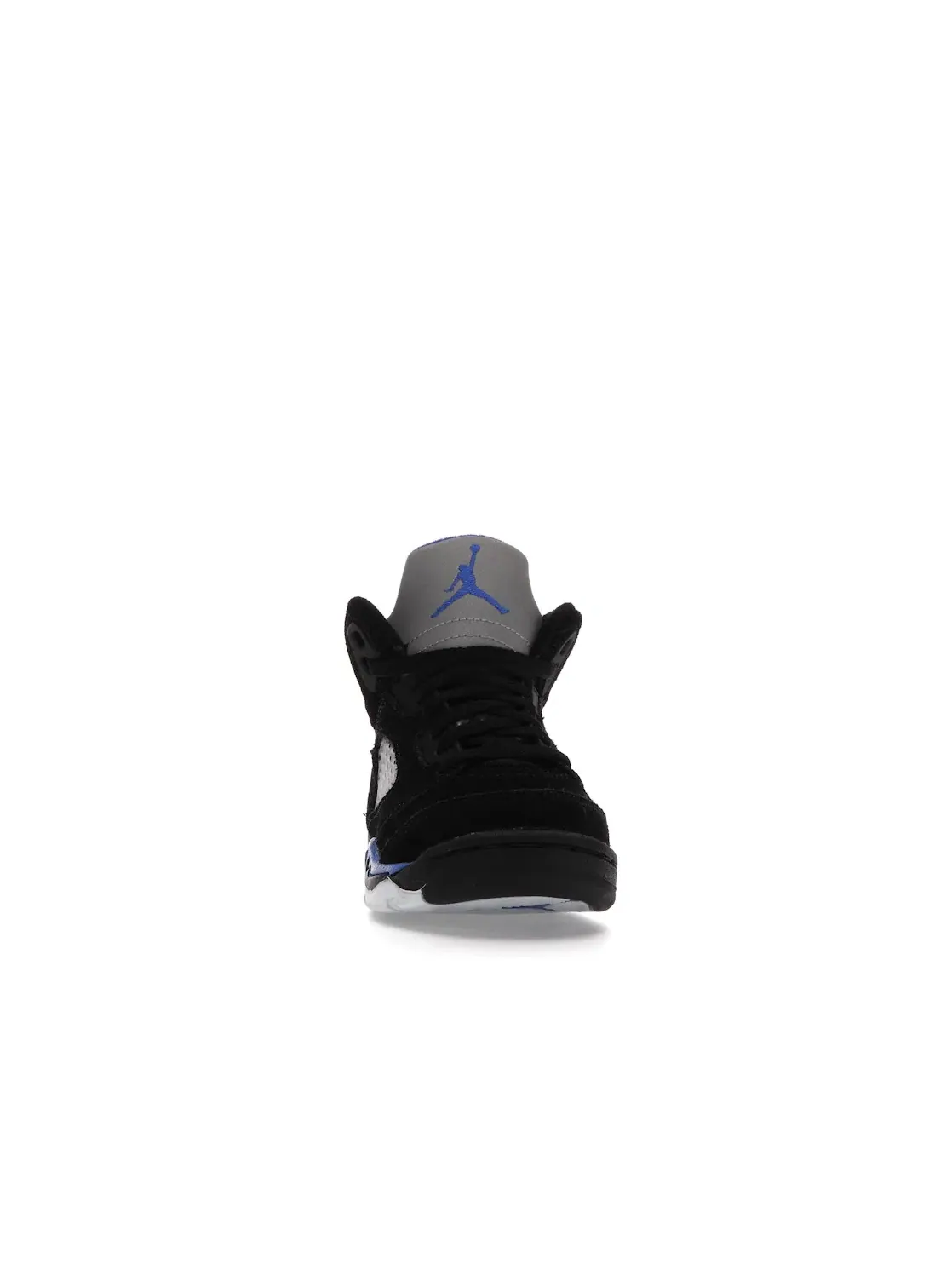 Детские кроссовки с сетчатыми вставками Jordan 5 Retro — изображение 2 из 4, черный/синий-серебристый