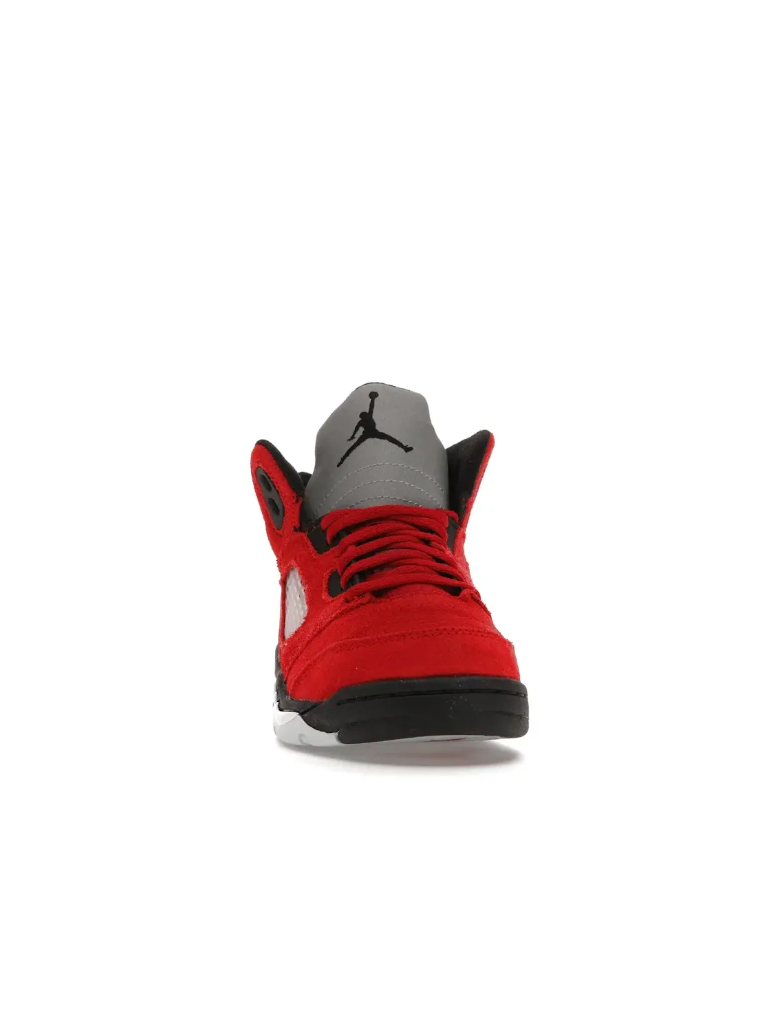 Детские кроссовки с замшевым верхом Jordan 5 Retro Raging Bull Red — изображение 2 из 4, красный/черный-белый