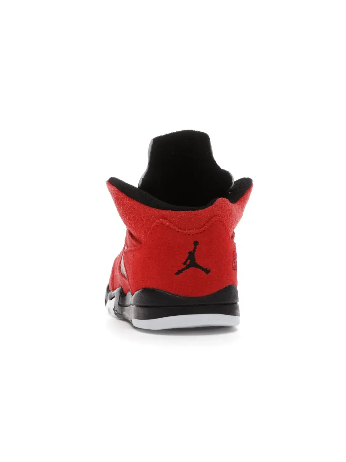 Детские кроссовки с замшевым верхом Jordan 5 Retro — изображение 4 из 4, красный/черный-белый
