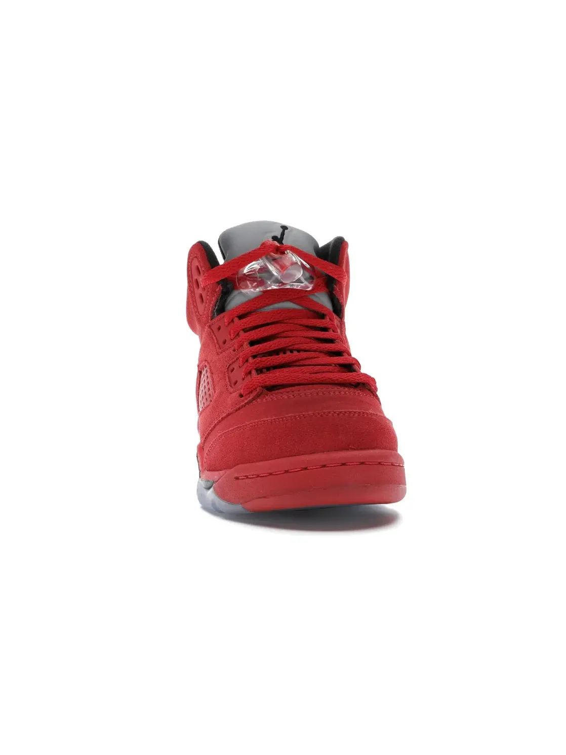 Детские кроссовки с замшевым верхом Jordan 5 Retro — изображение 2 из 4, красный/черный